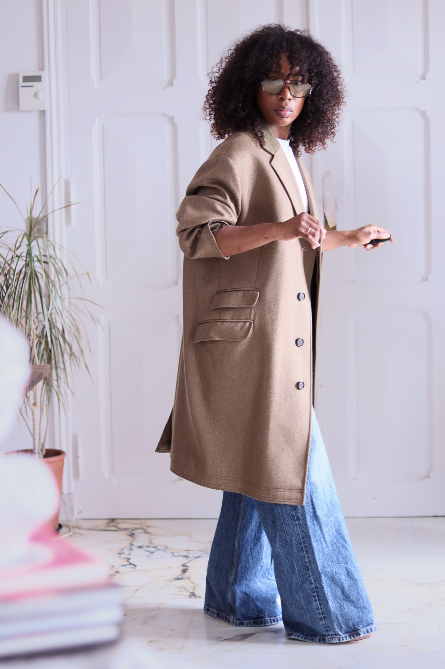 Hackett manteau en laine