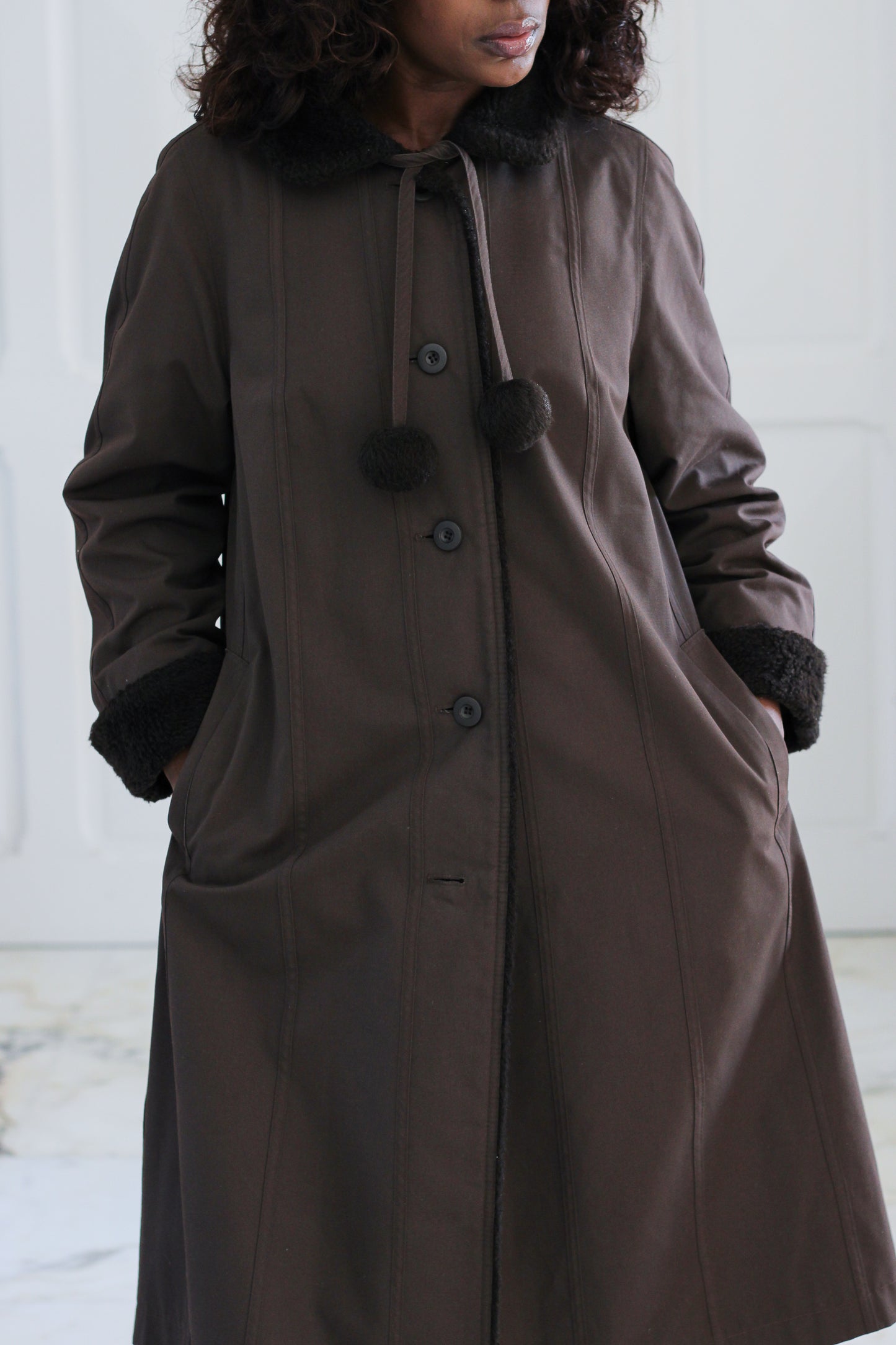 Kärner manteau vintage