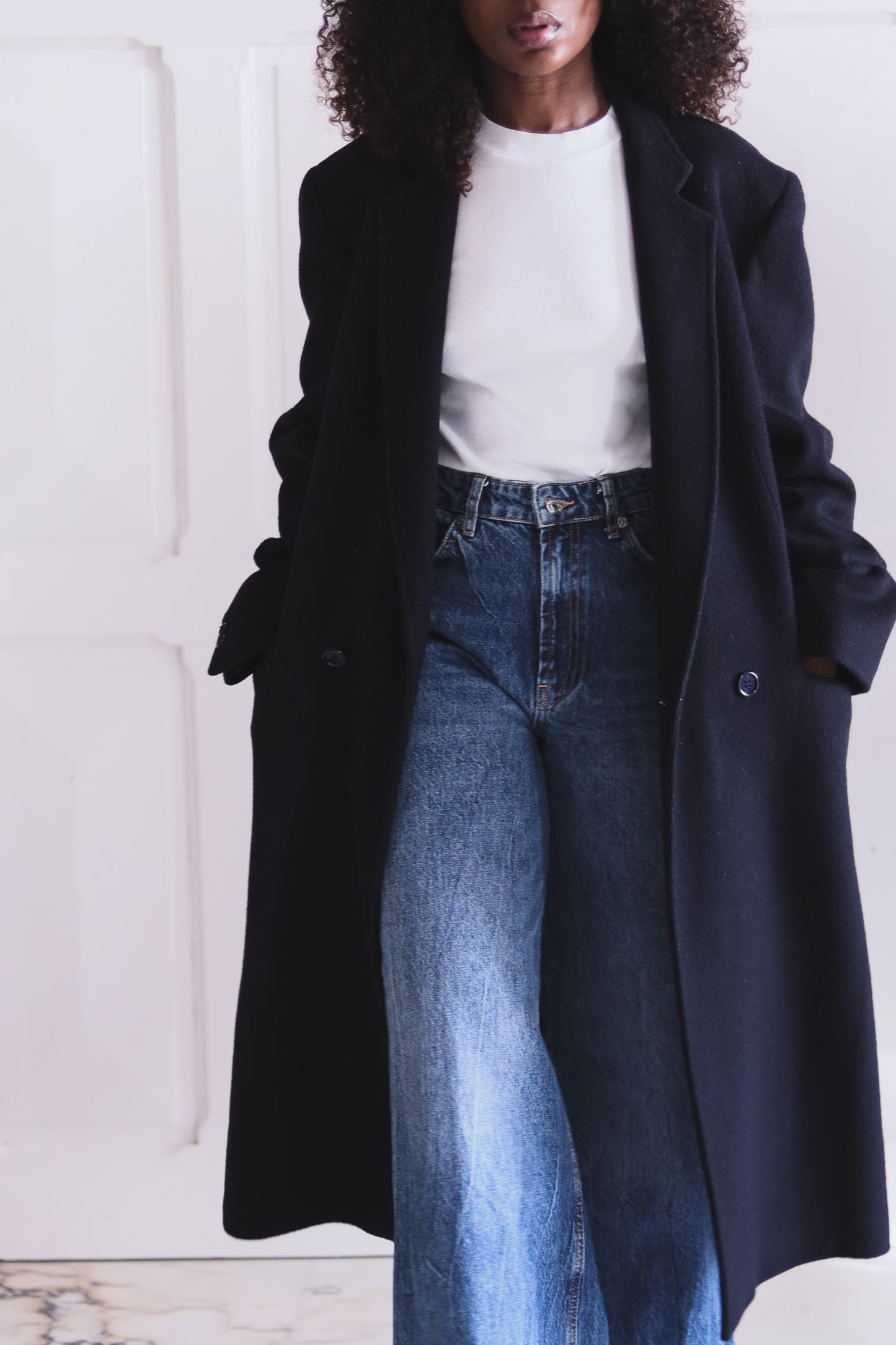 Ted Lapidus manteau en laine