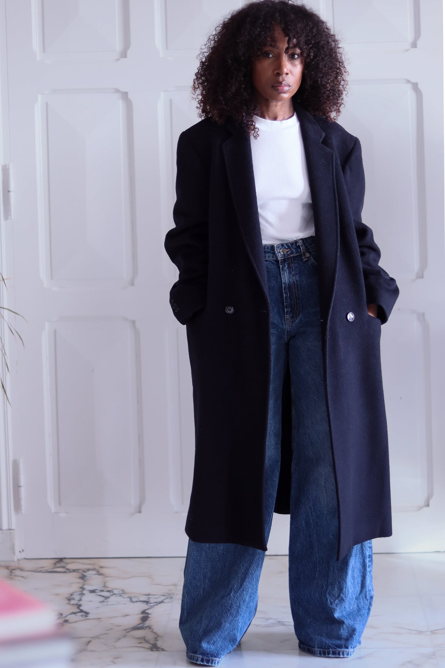 Ted Lapidus manteau en laine