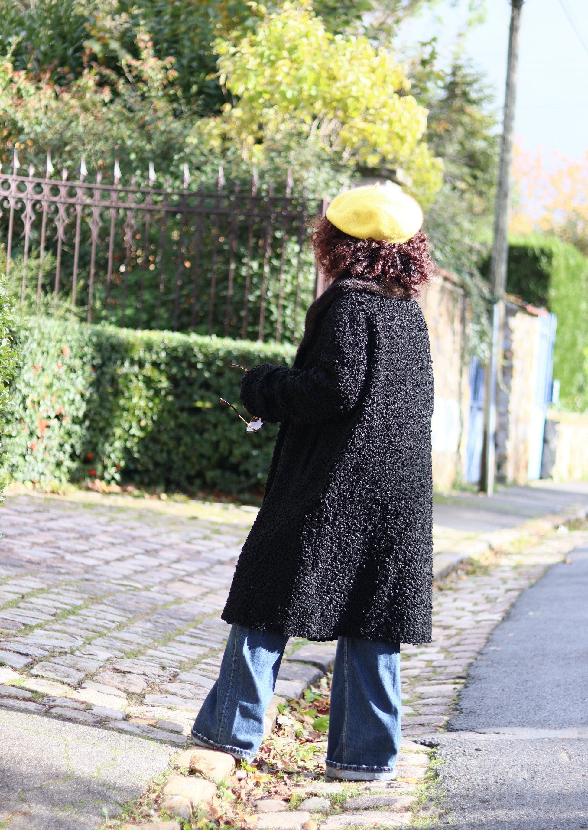 Manteau astrakan shop