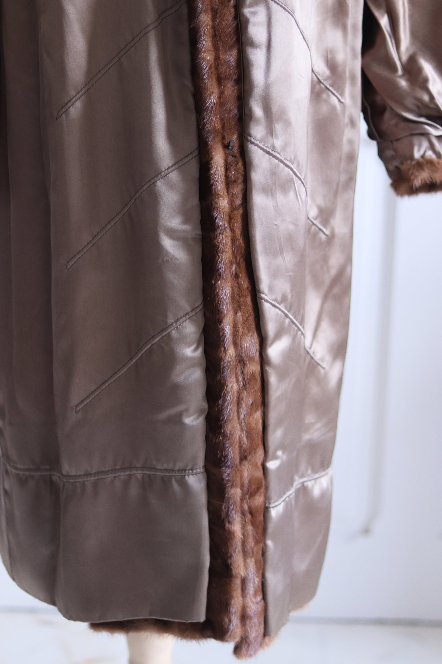 Pierrot Le Loup manteau en vison