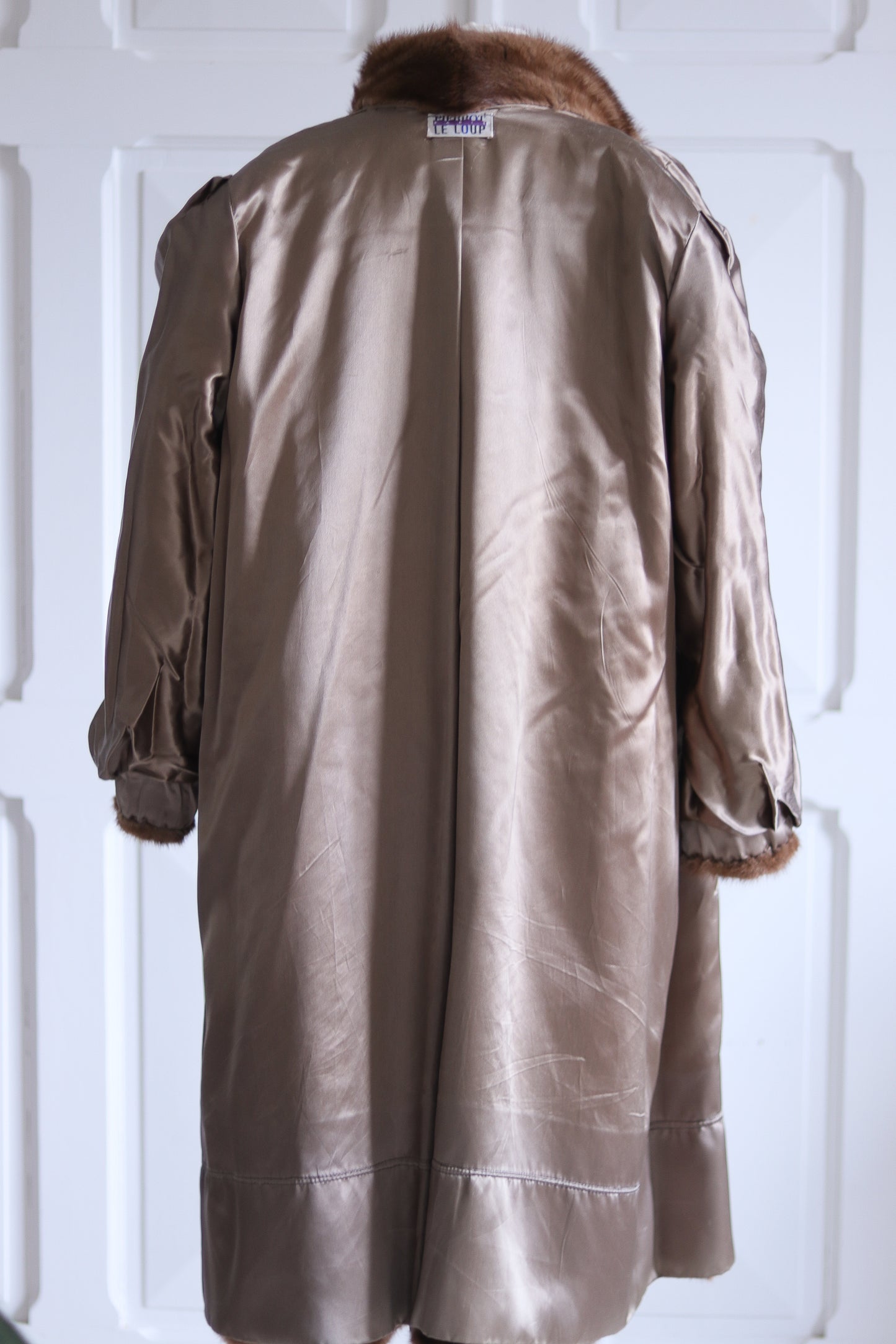 Pierrot Le Loup manteau en vison