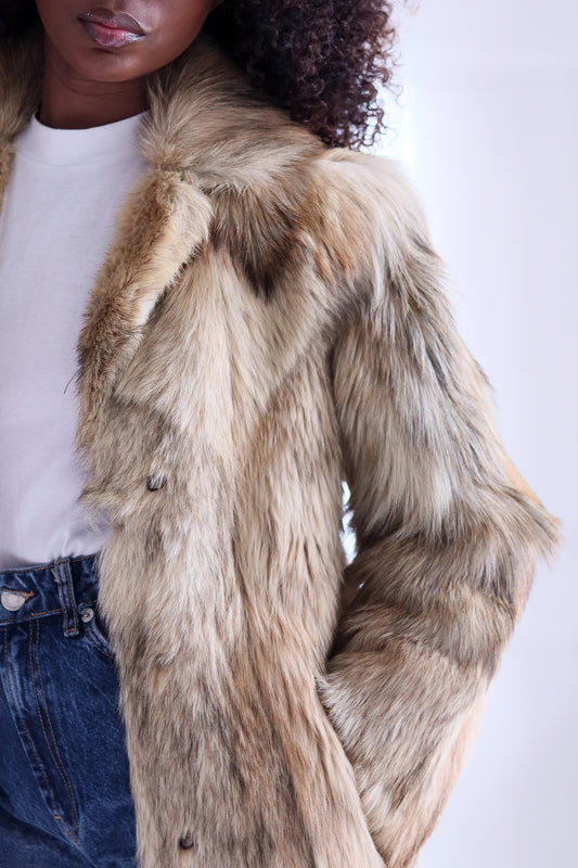 Lucien Toscani veste en fourrure