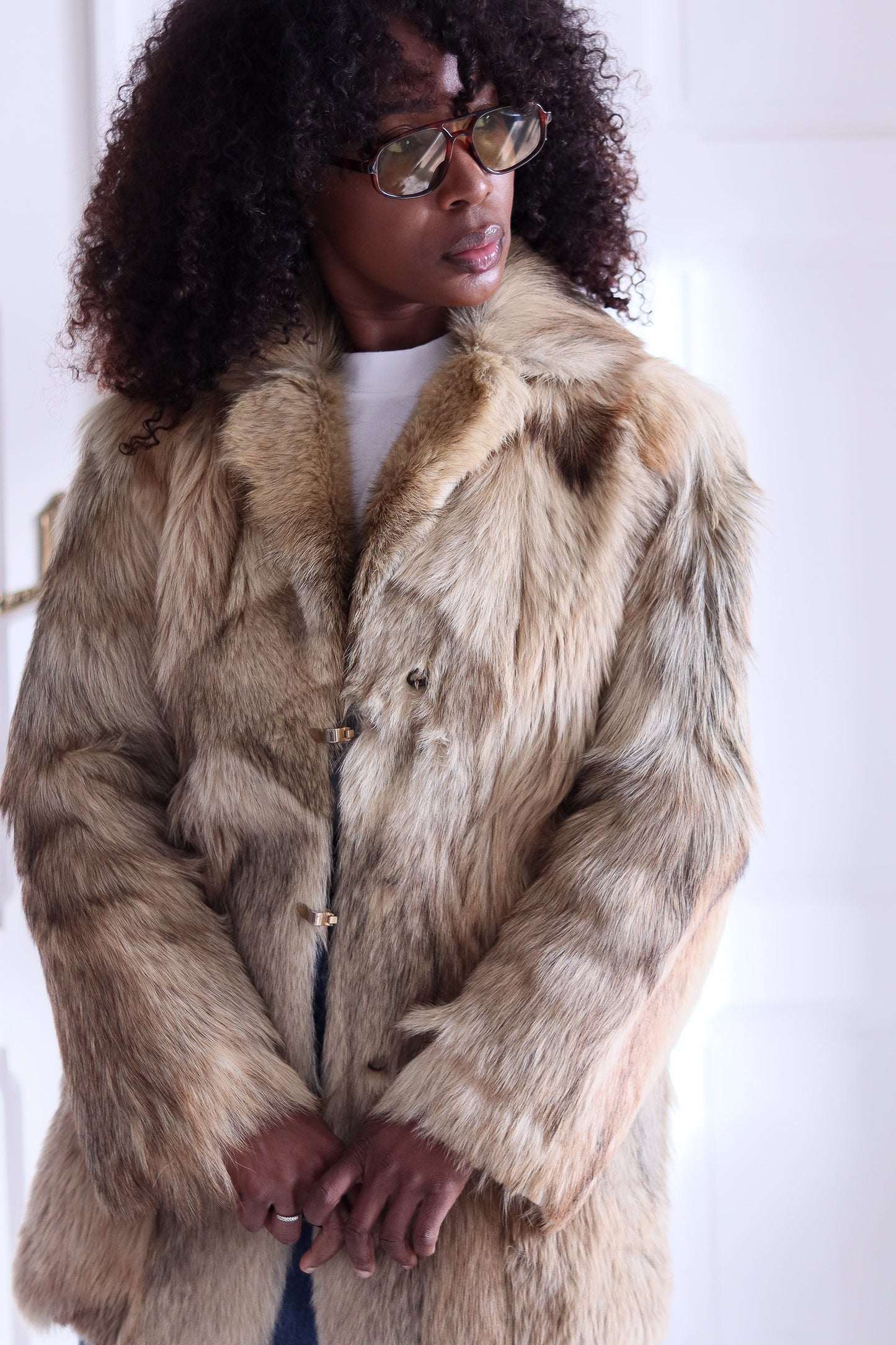 Lucien Toscani veste en fourrure