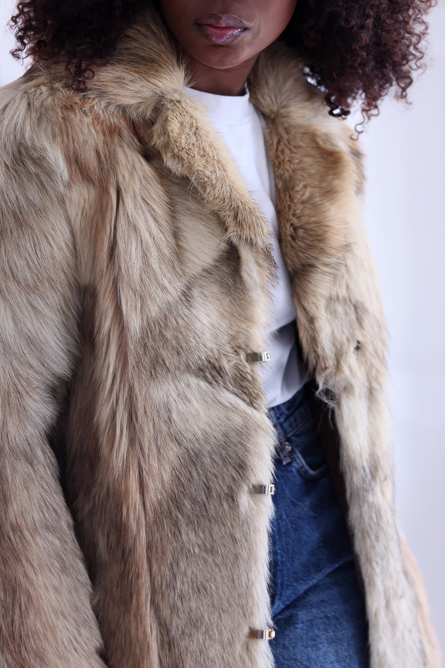 Lucien Toscani veste en fourrure