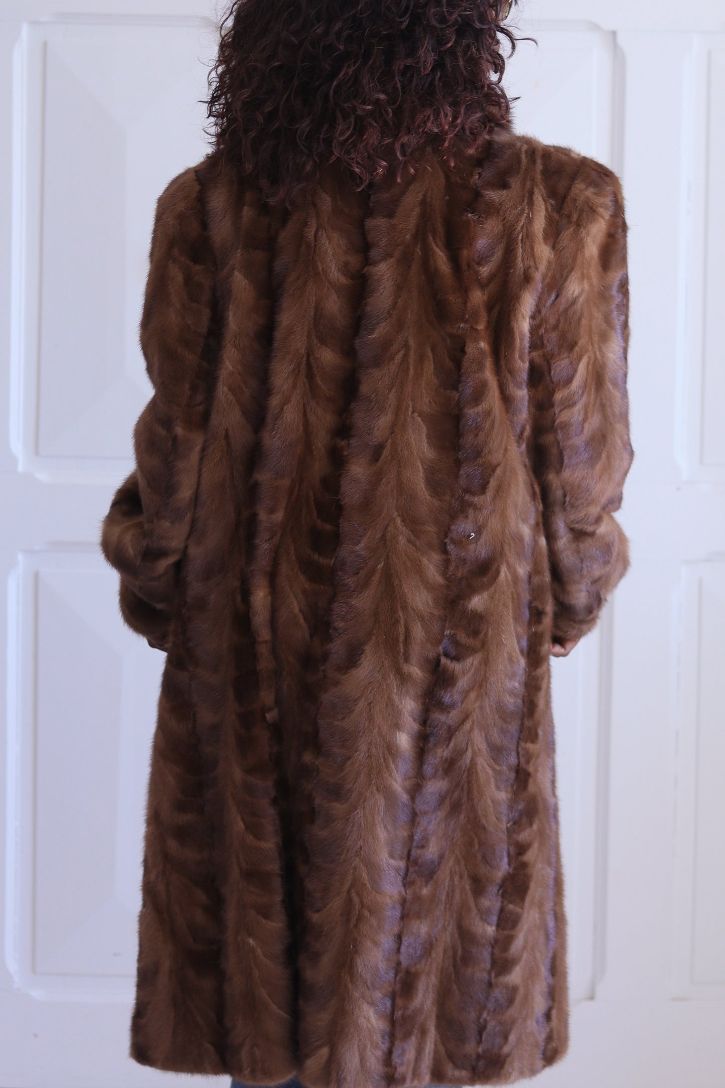 Pierrot Le Loup manteau en vison