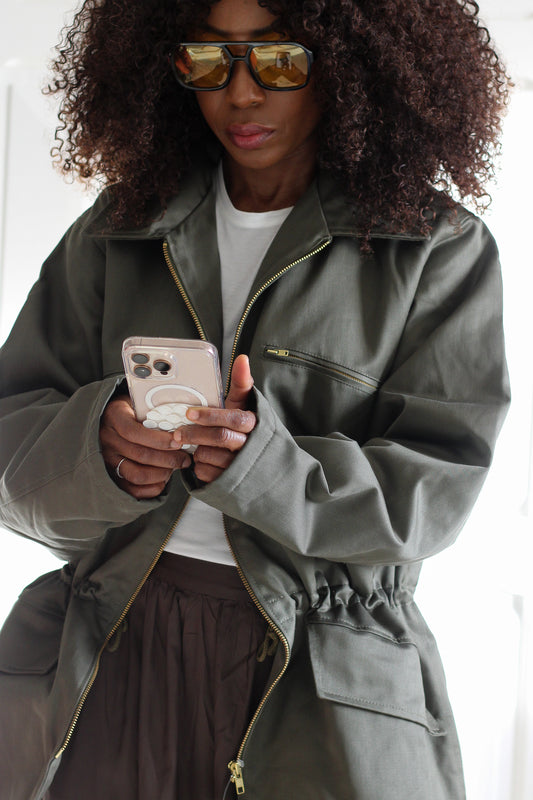 Veste de maintenance de l'armé vintage