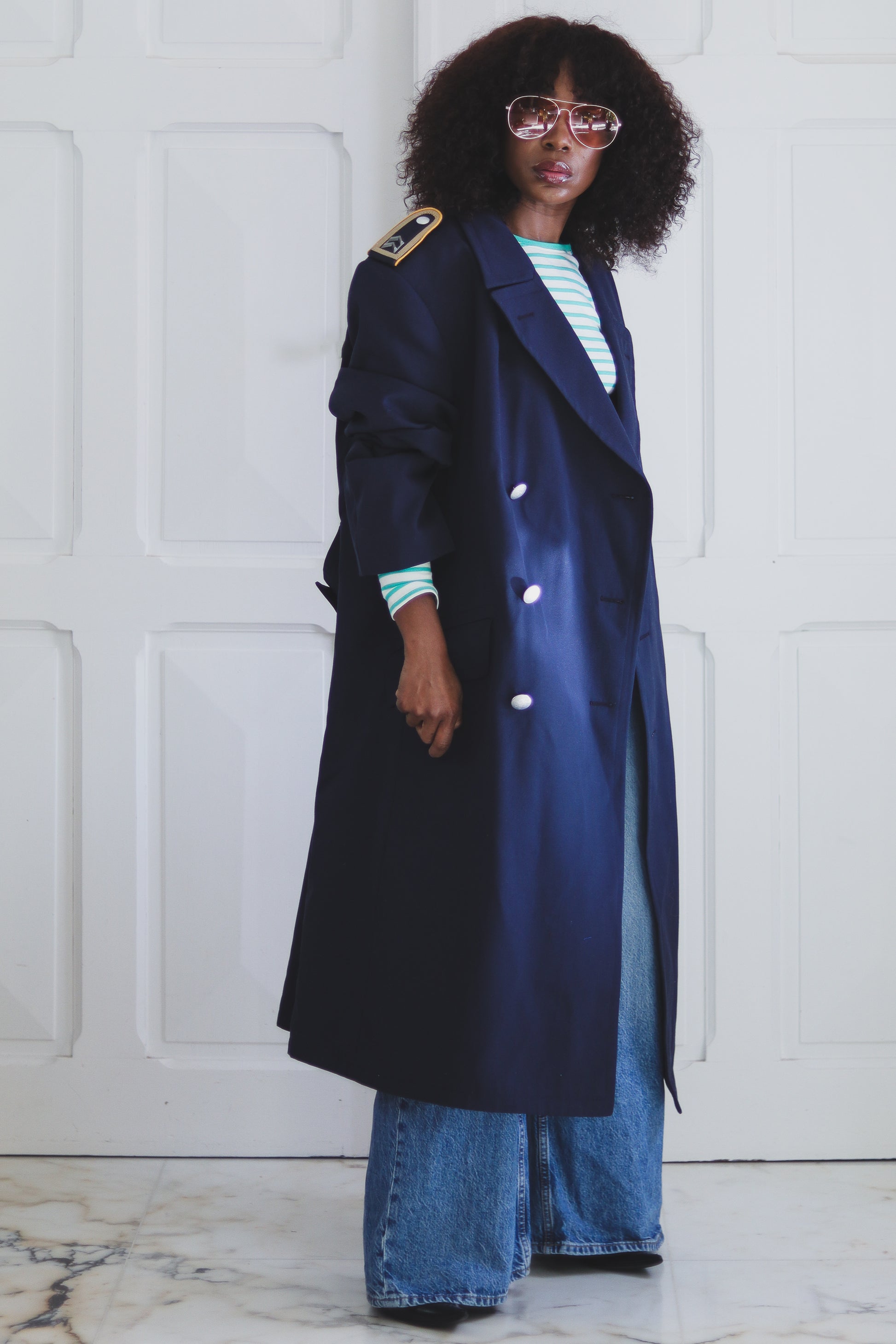 Manteau vintage Burberry s en cachemire imodi
