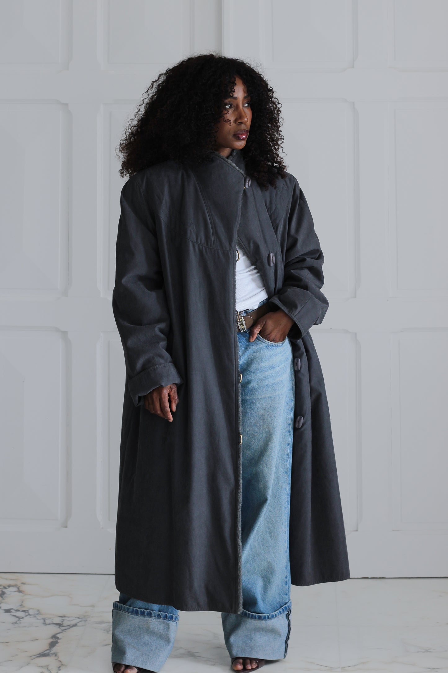 Claude Havrey manteau trench