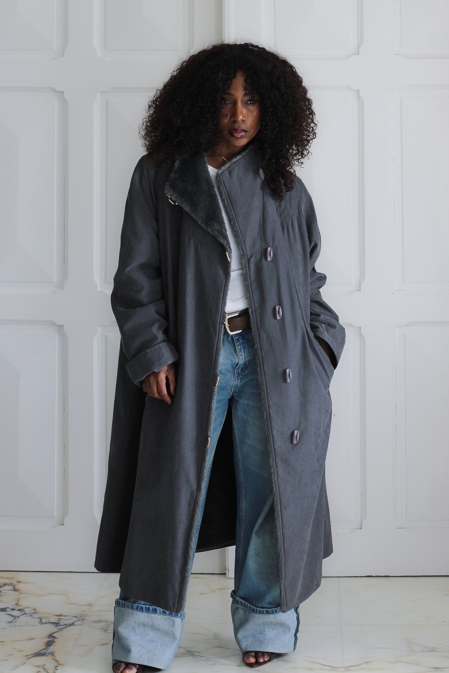 Claude Havrey manteau trench