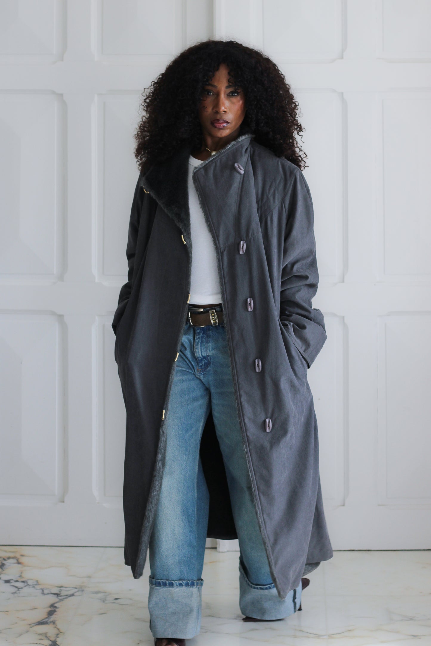 Claude Havrey manteau trench