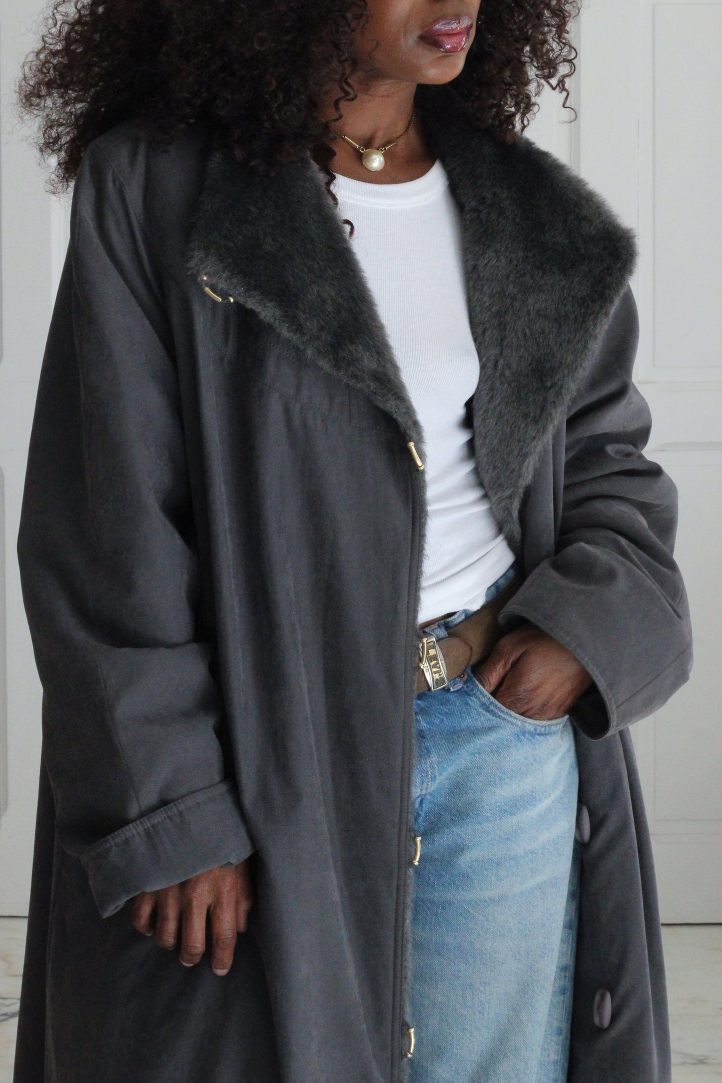 Claude Havrey manteau trench