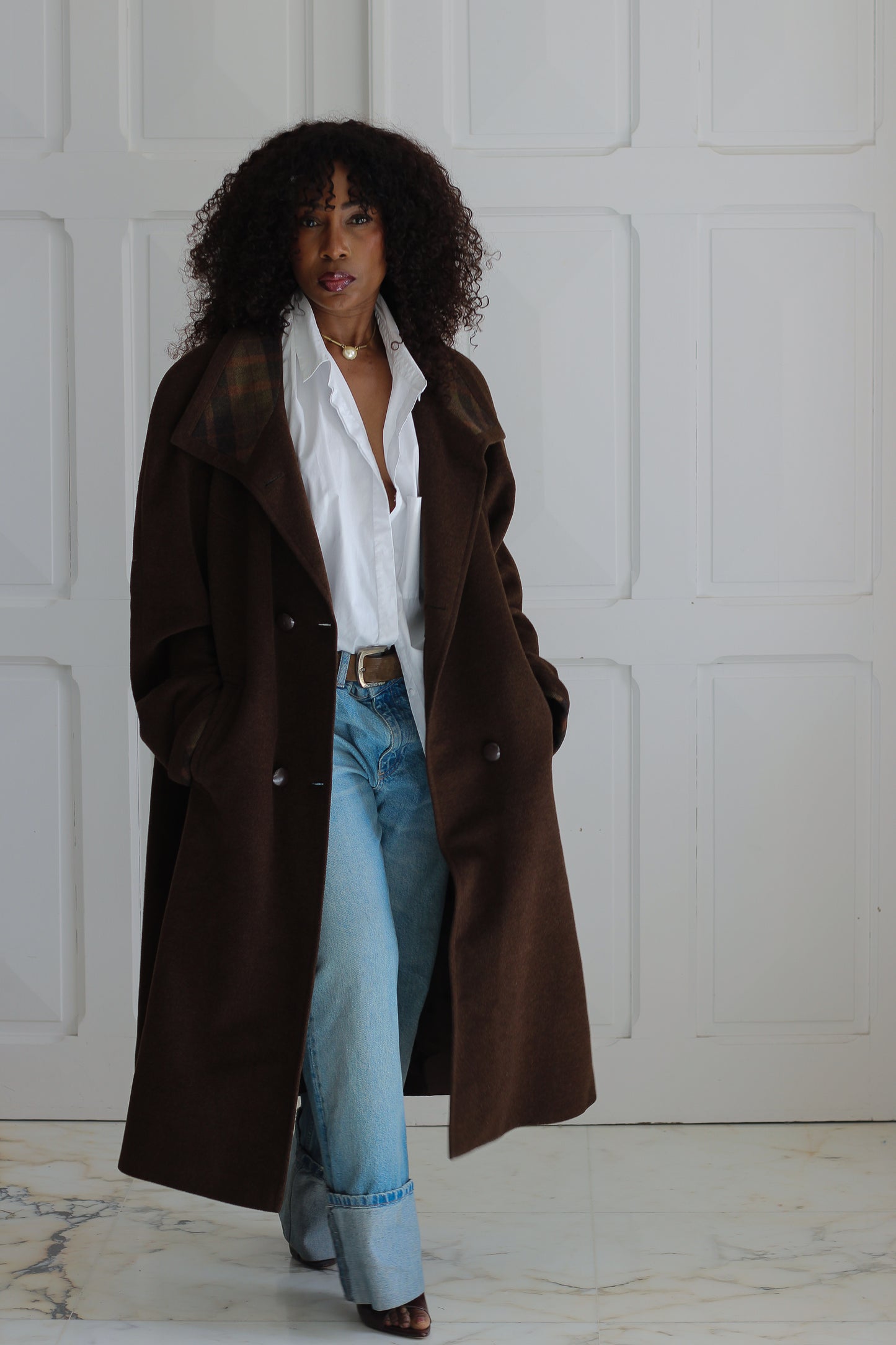 Franck & Fils manteau en laine et cachemire