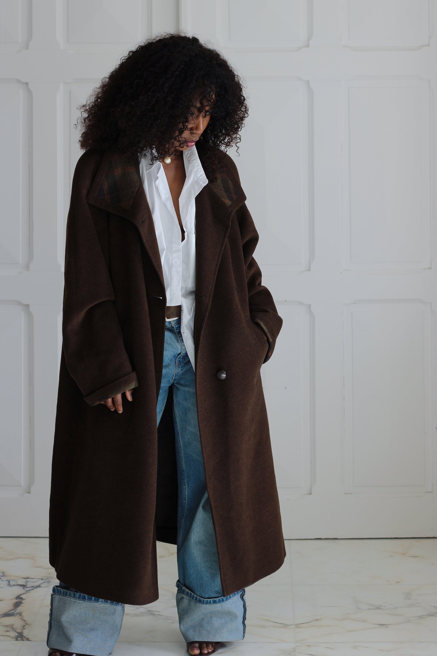 Franck & Fils manteau en laine et cachemire