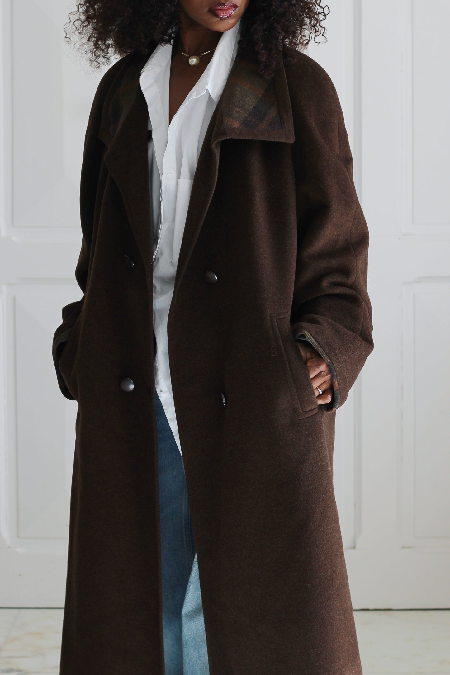 Franck & Fils manteau en laine et cachemire