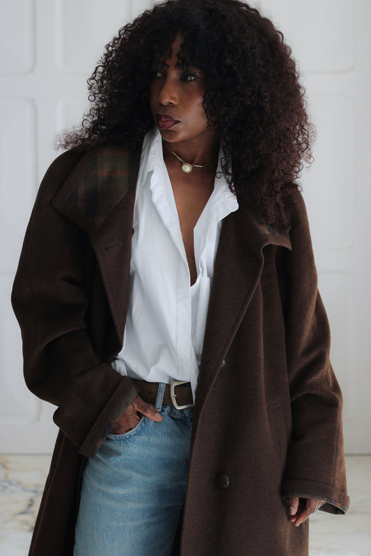 Franck & Fils manteau en laine et cachemire