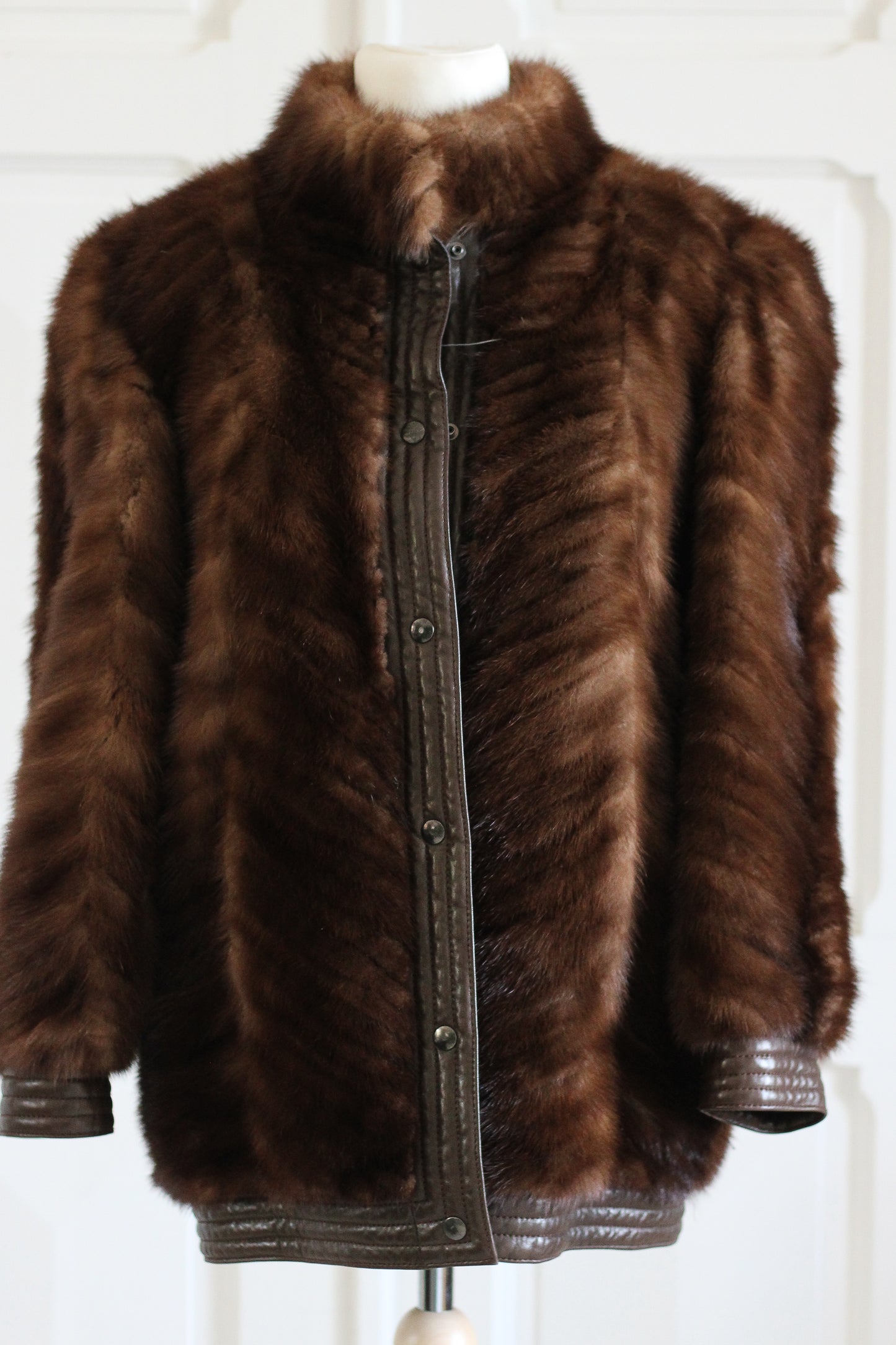 Franklin Simon blouson fourrure vison