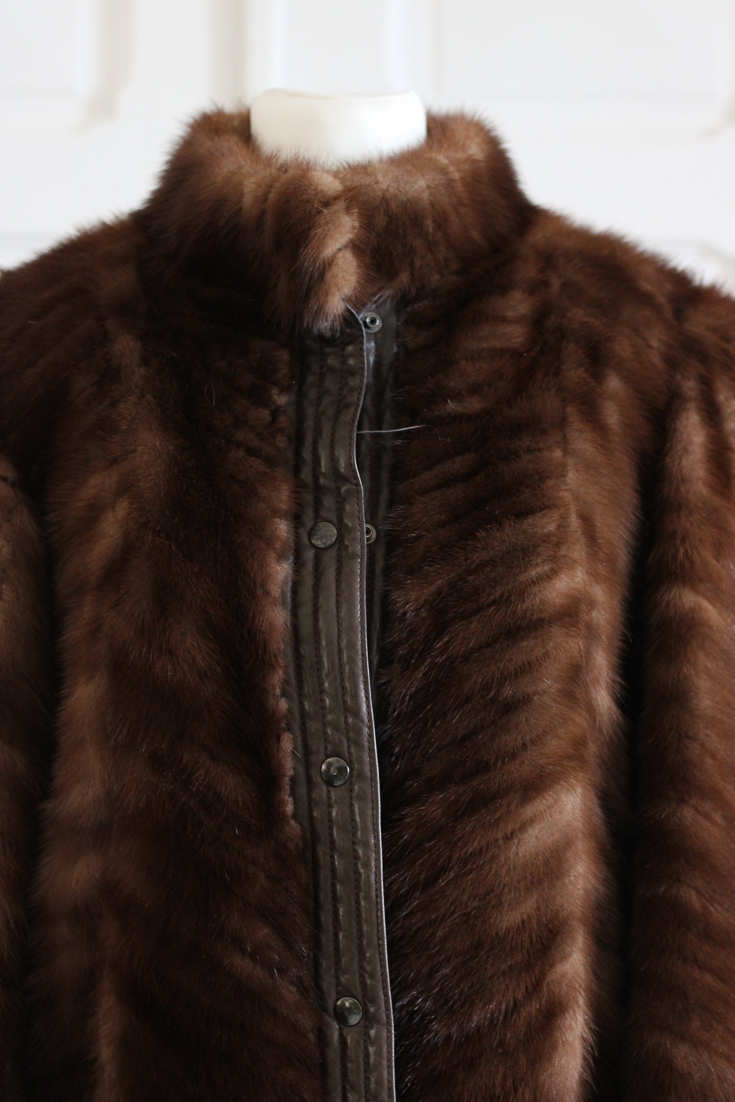 Franklin Simon blouson fourrure vison