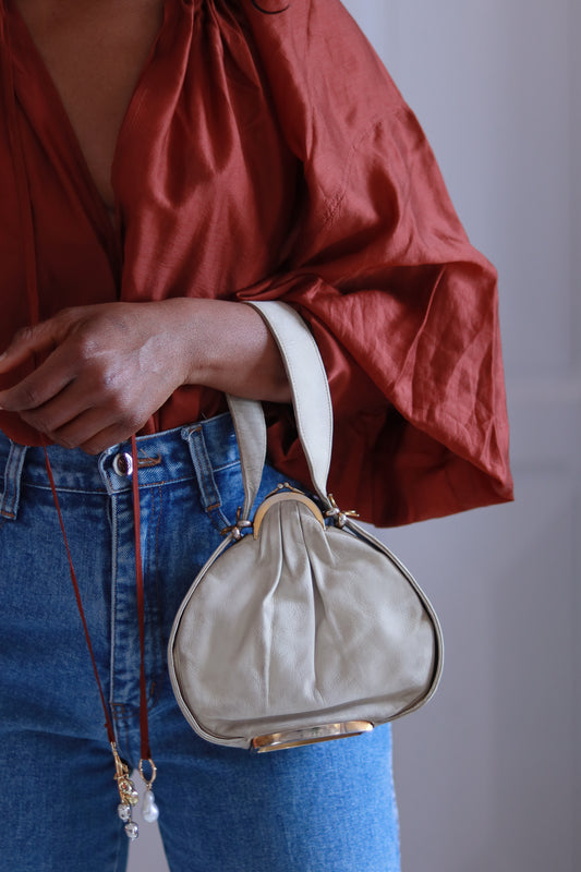 Mini sac à main cuir de veau
