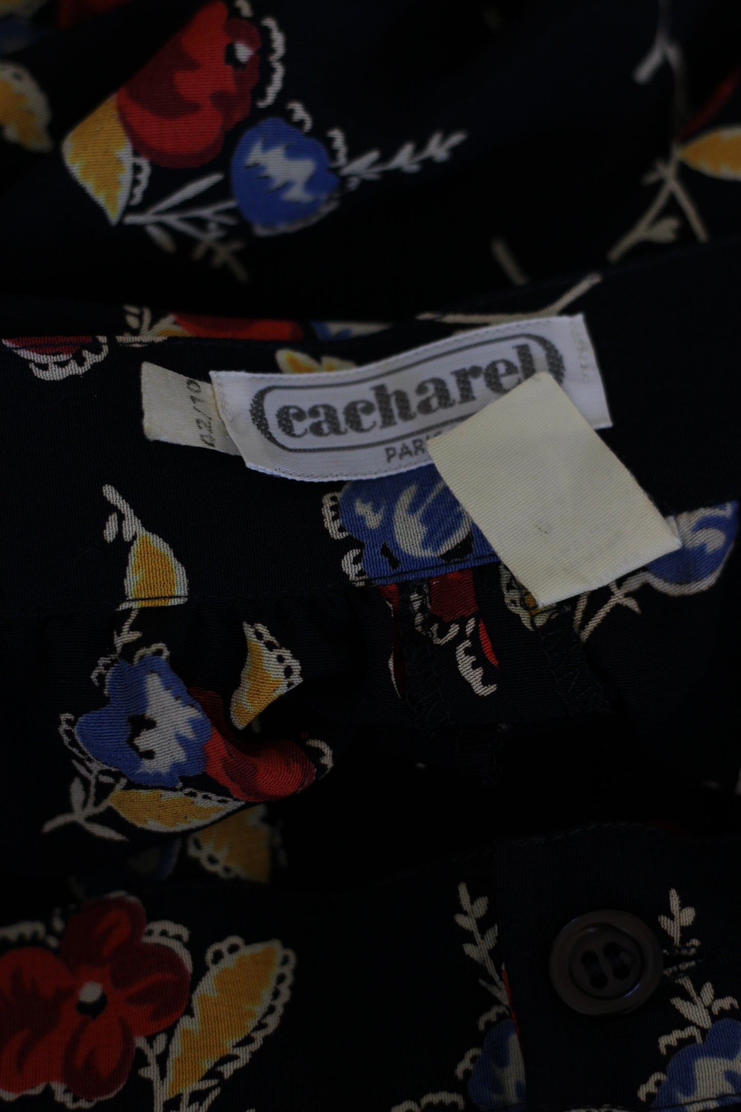 Cacharel pantalon vintage imprimé