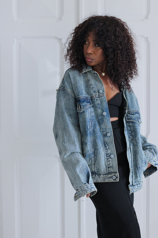Foster blouson jean vintage