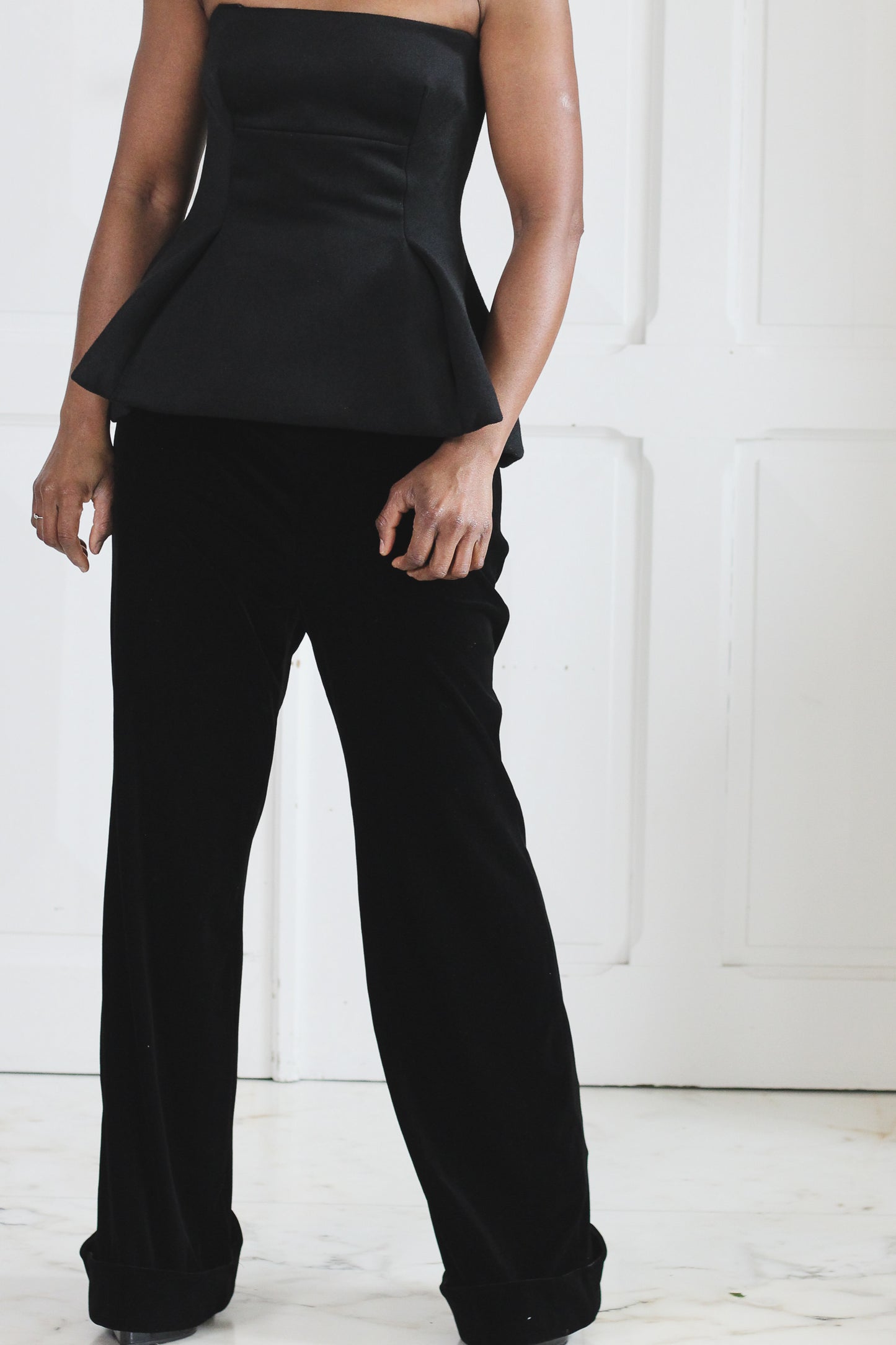 Giorgio Armani pantalon en velours