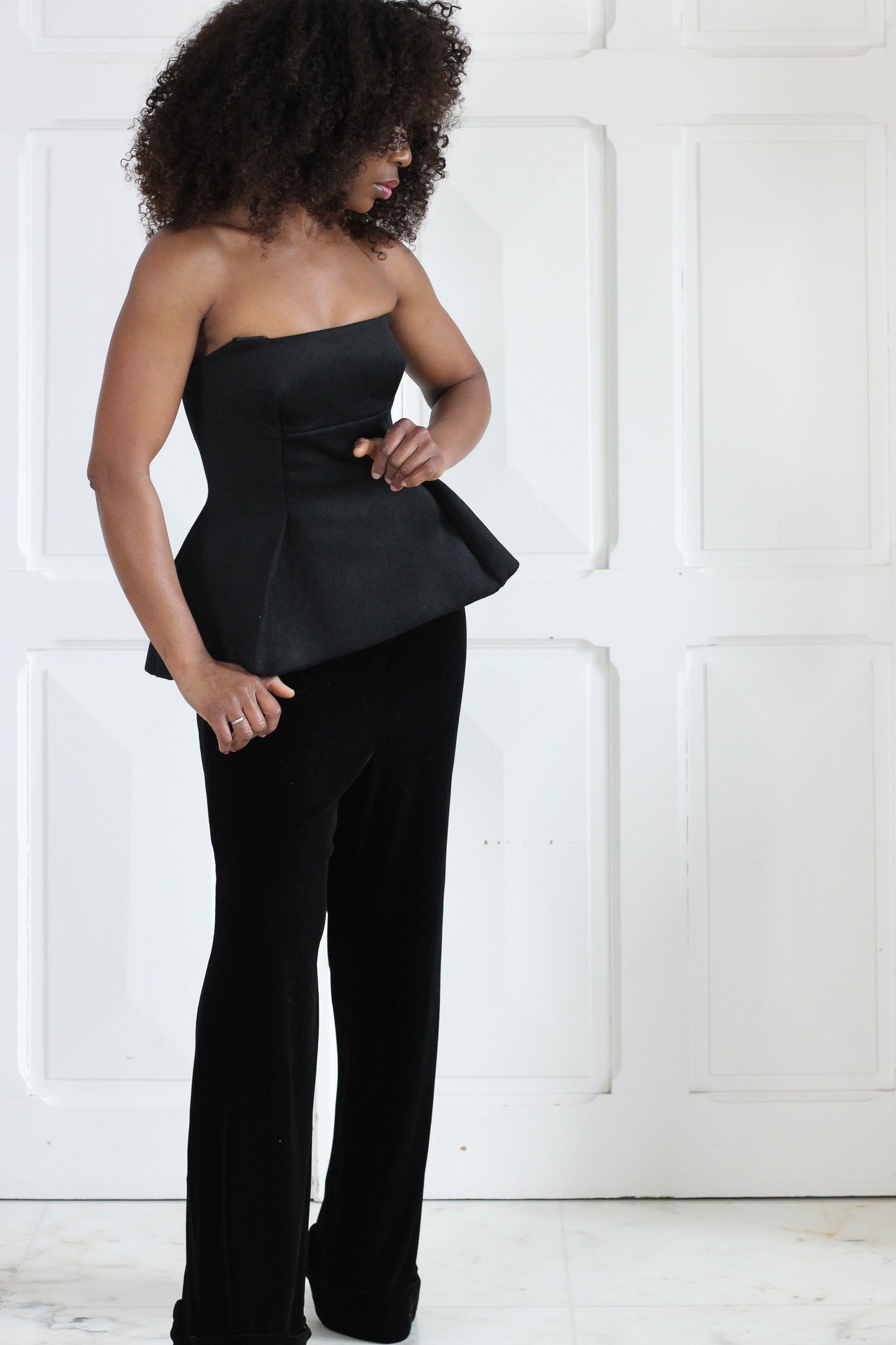 Giorgio Armani pantalon en velours