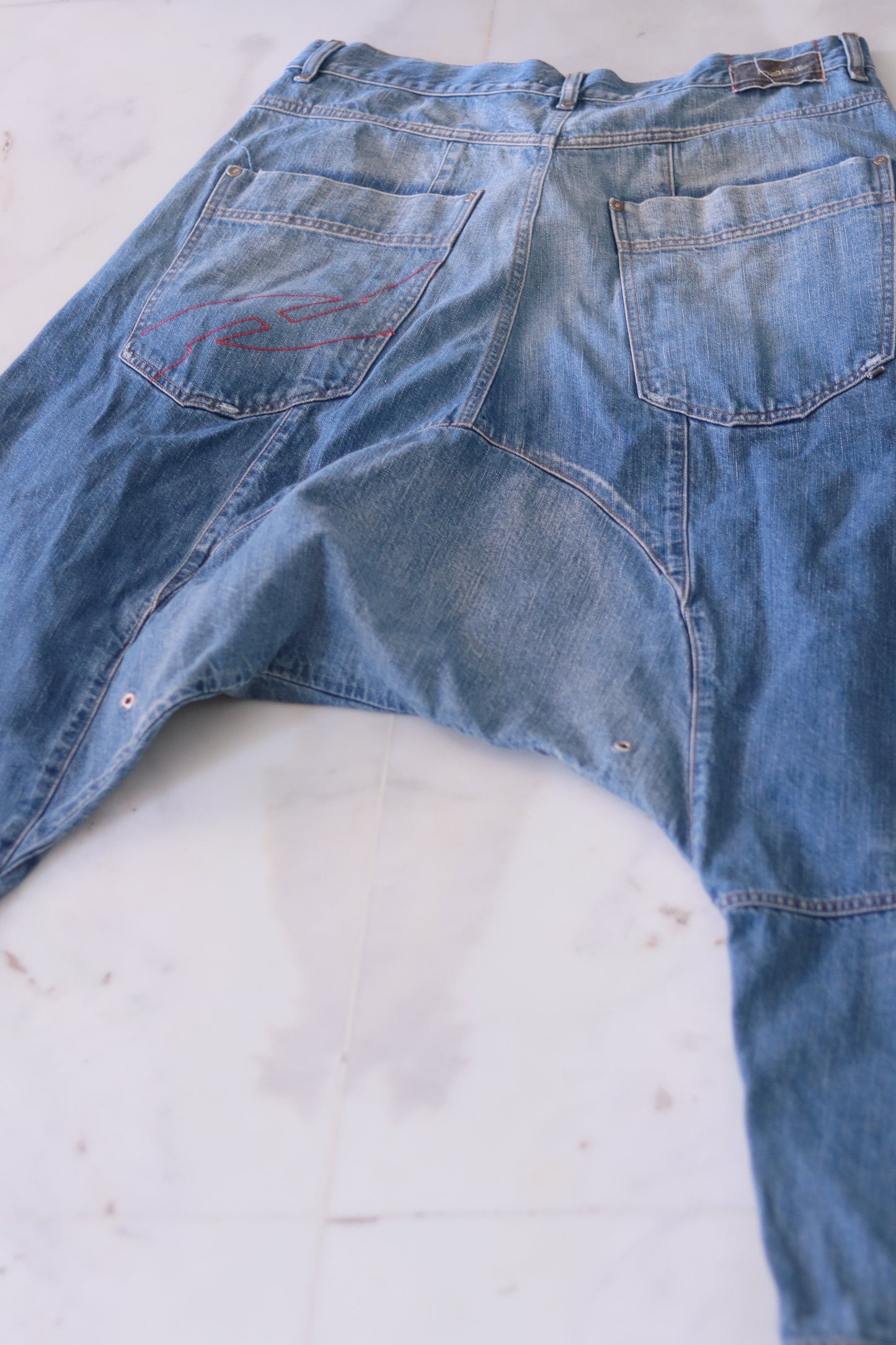 Pantalon jean saroual vintage