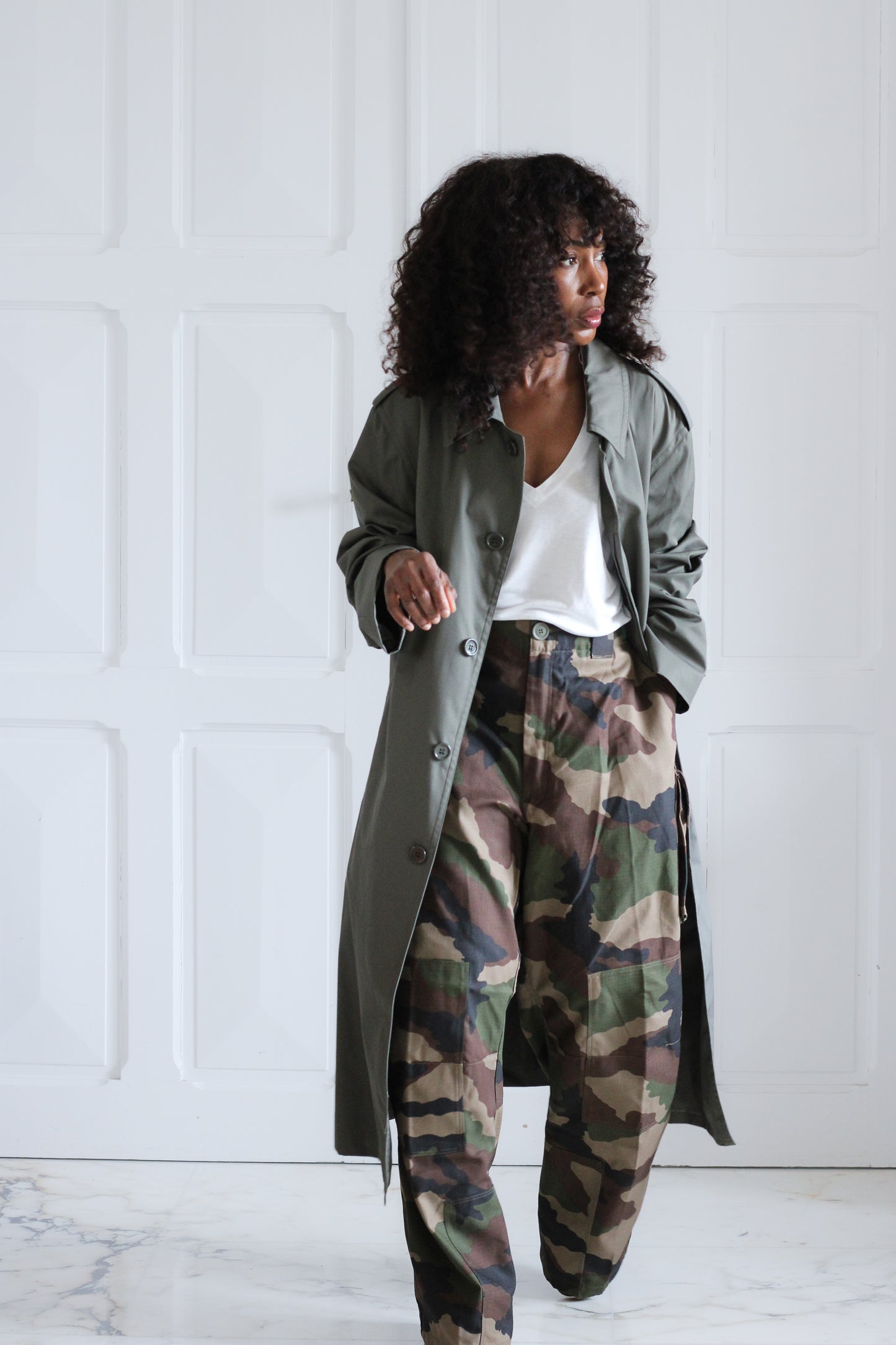 Pantalon cargo vintage armée française