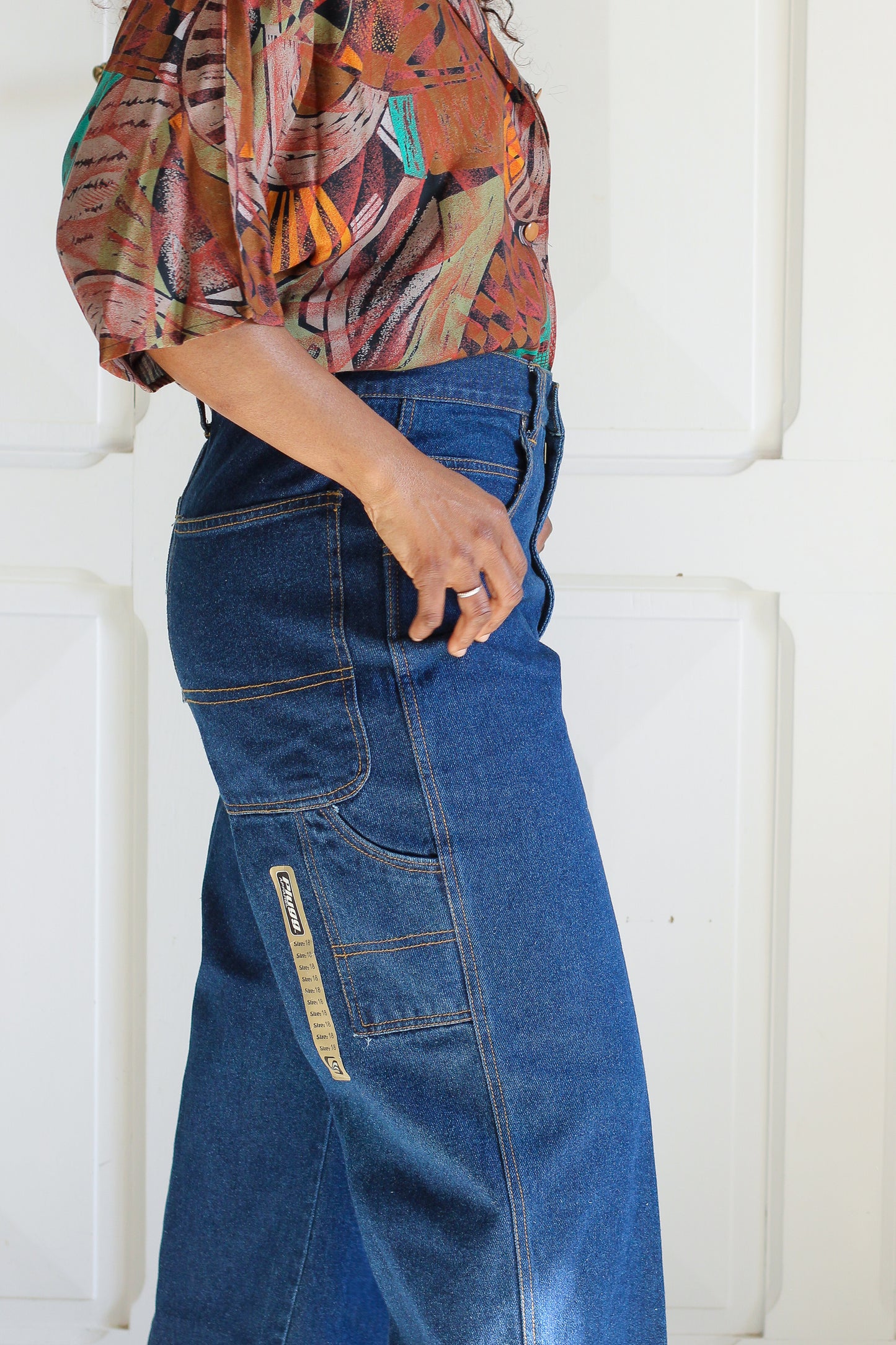 Plugg pantalon jean années 1990