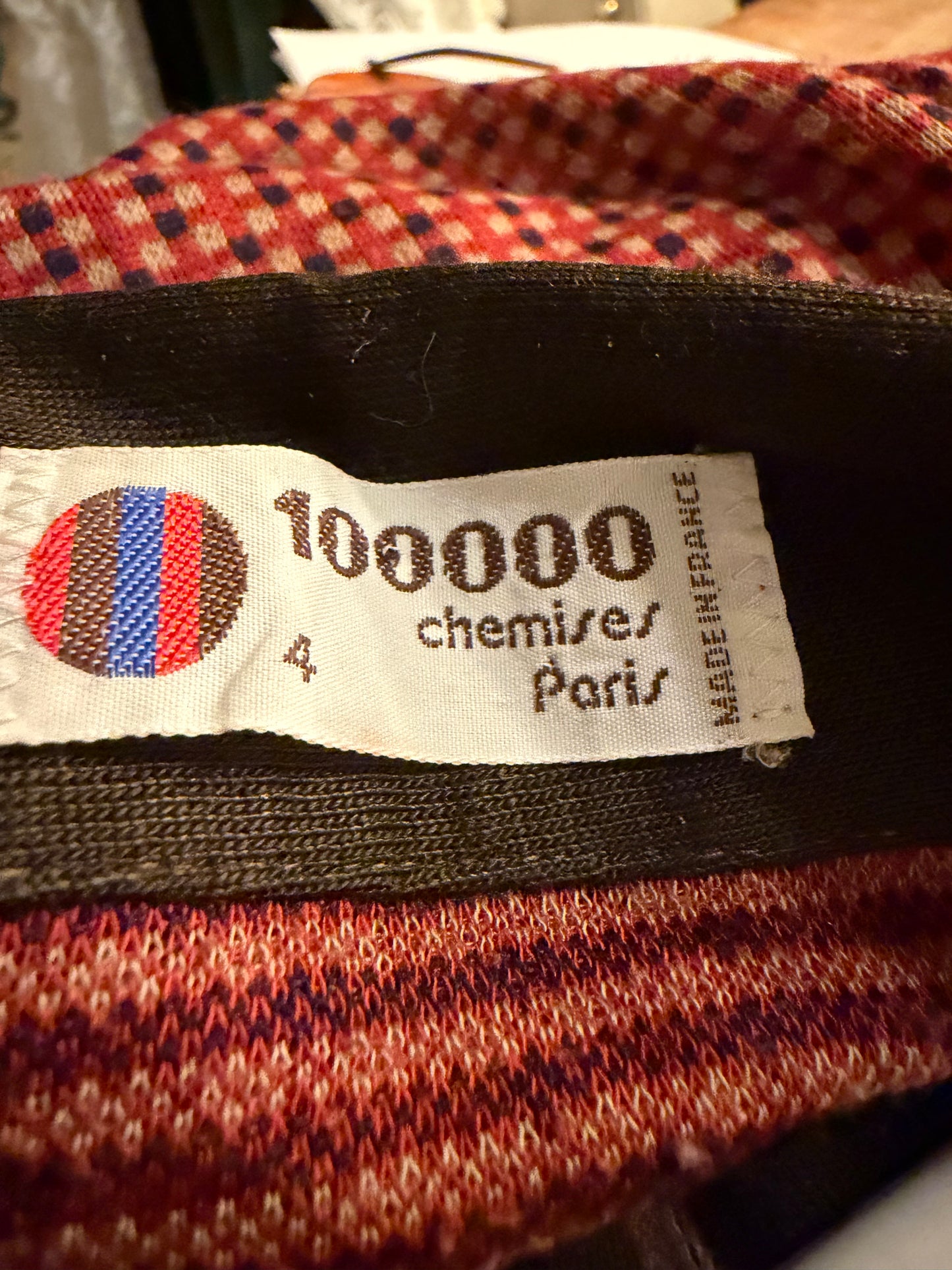 Chemise vintage 100000 Chemises Paris
