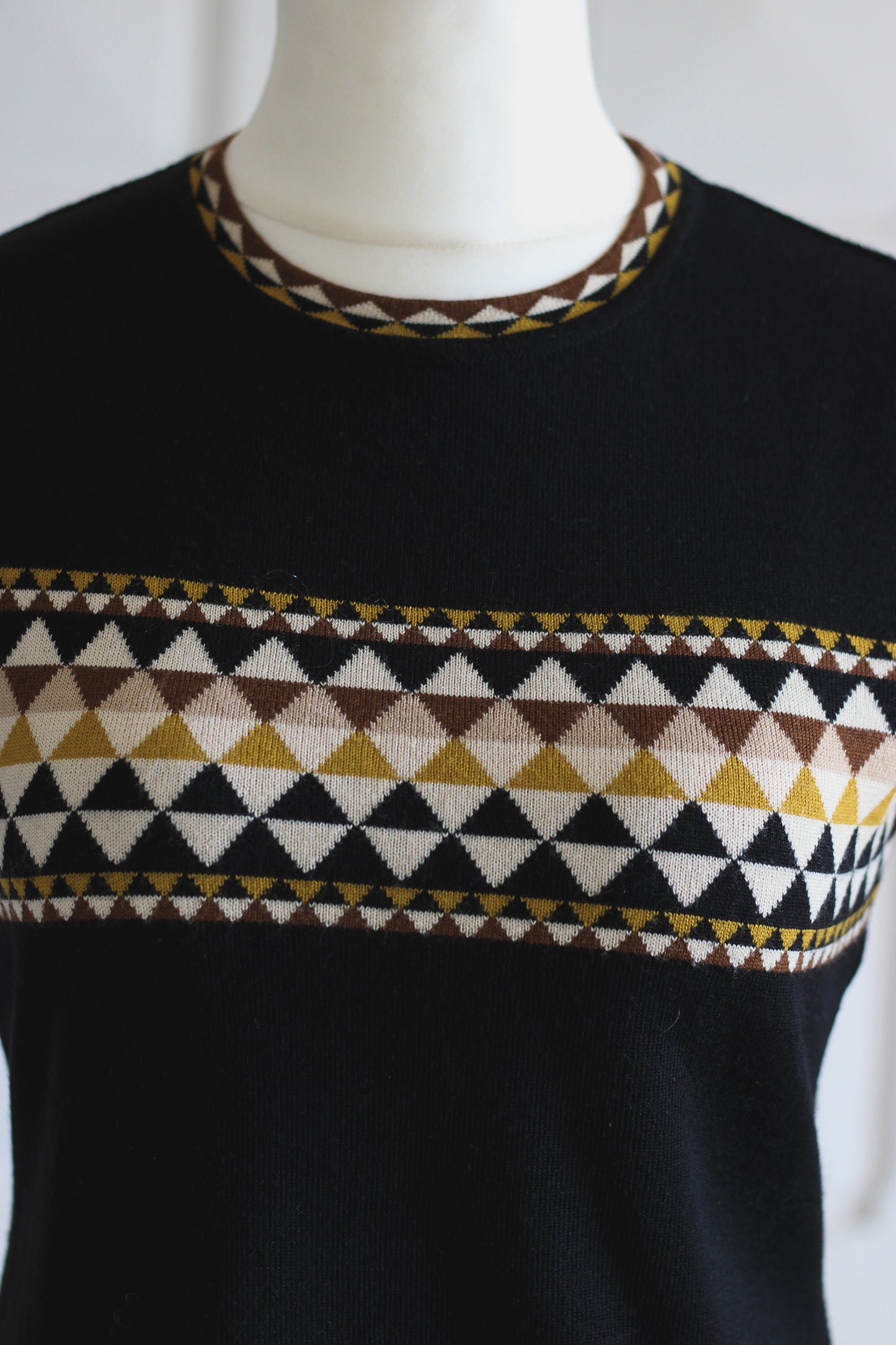 Alain Manoukian tricot à motifs