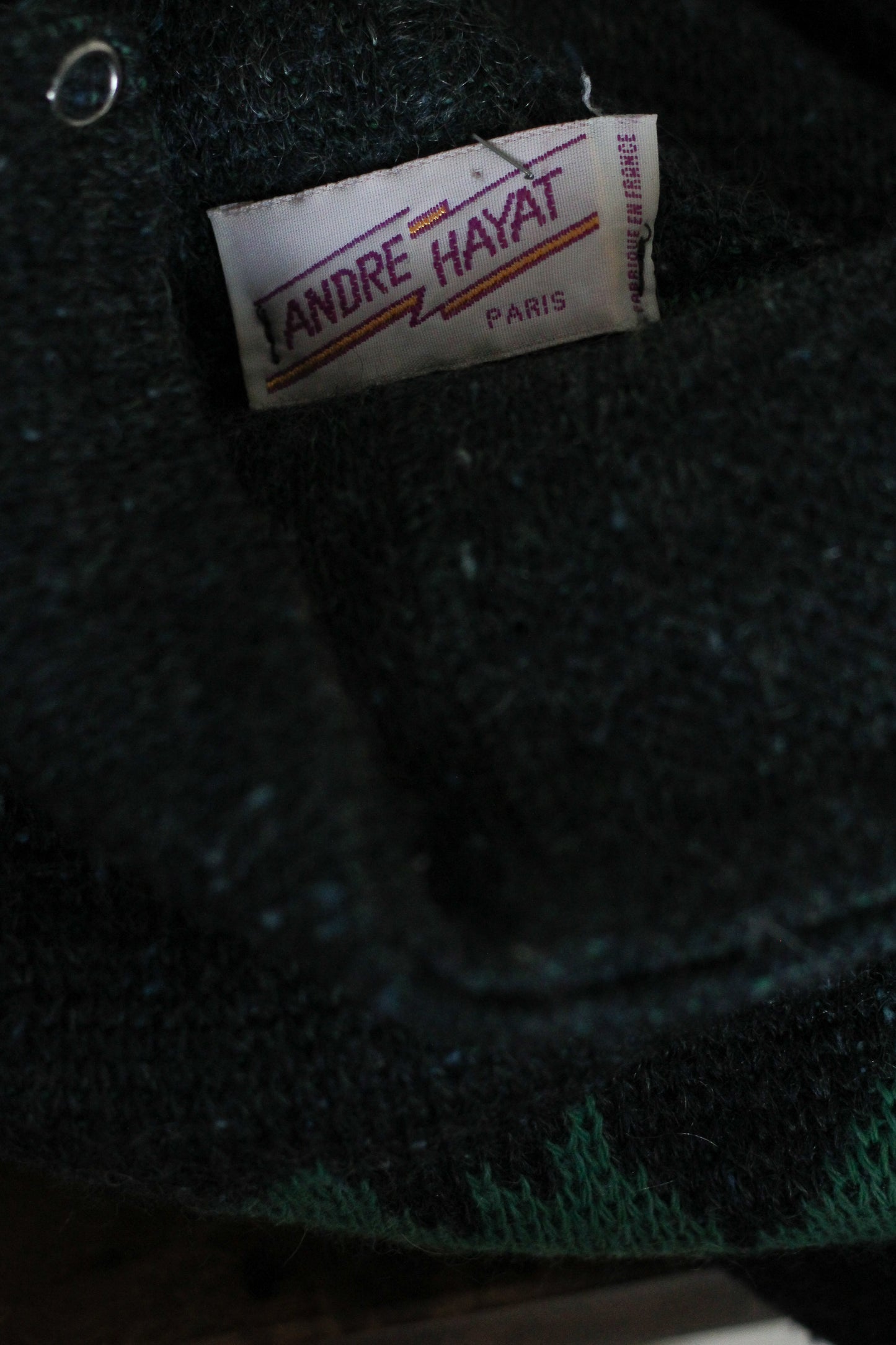 André Hayat pull vintage