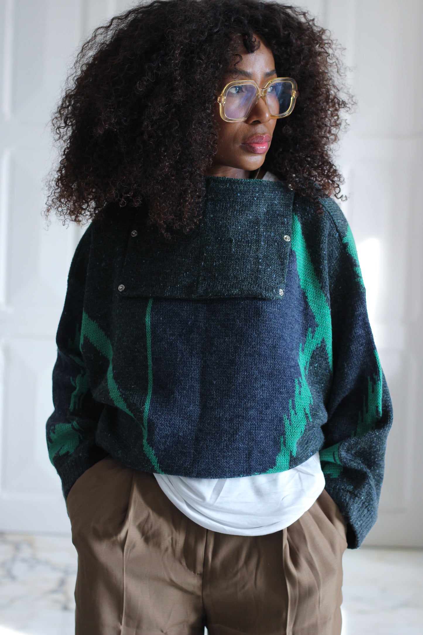 André Hayat pull vintage