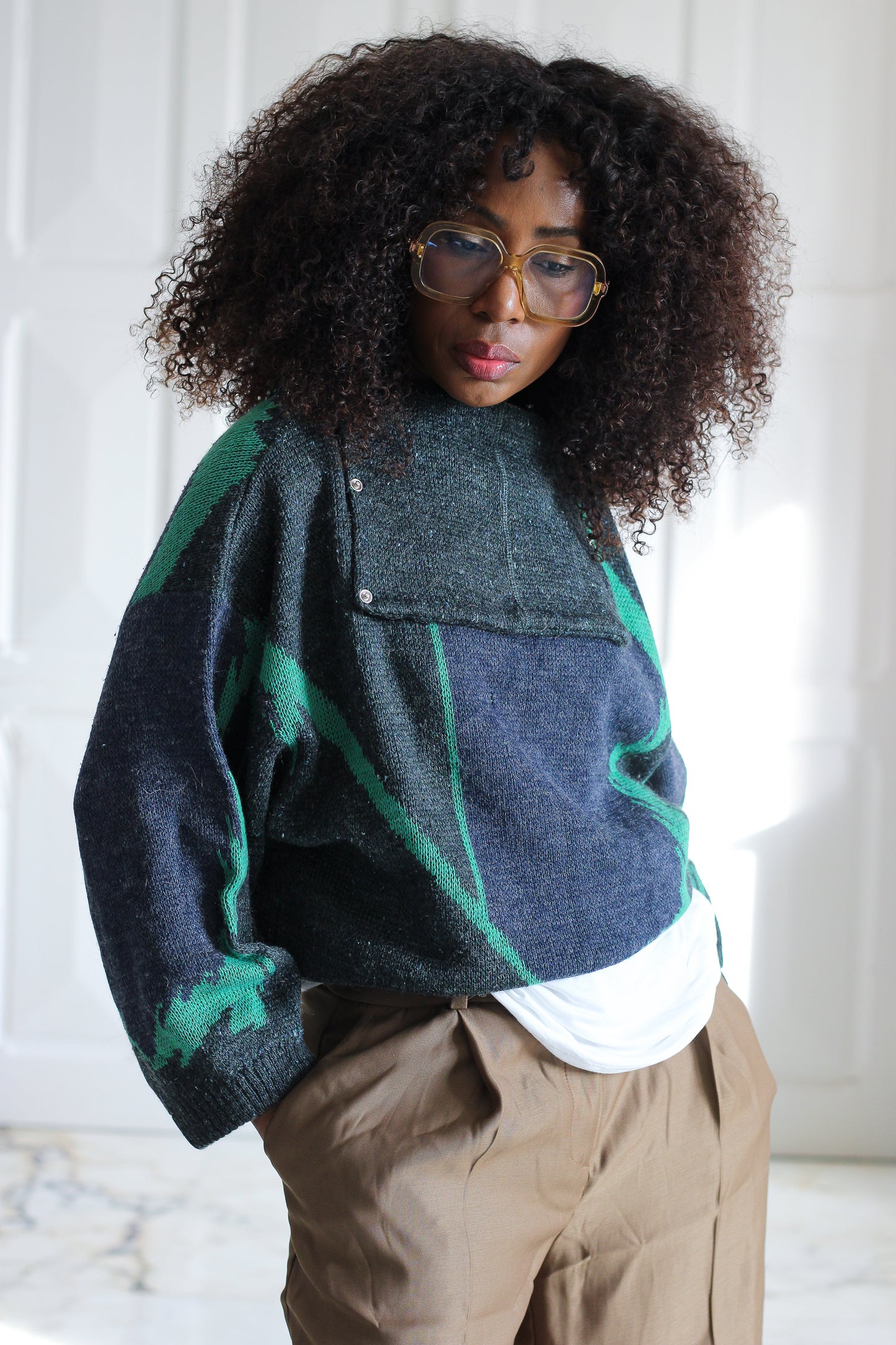 André Hayat pull vintage