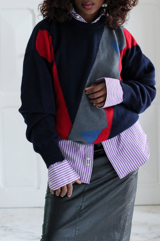 Paul Fortica pull en laine