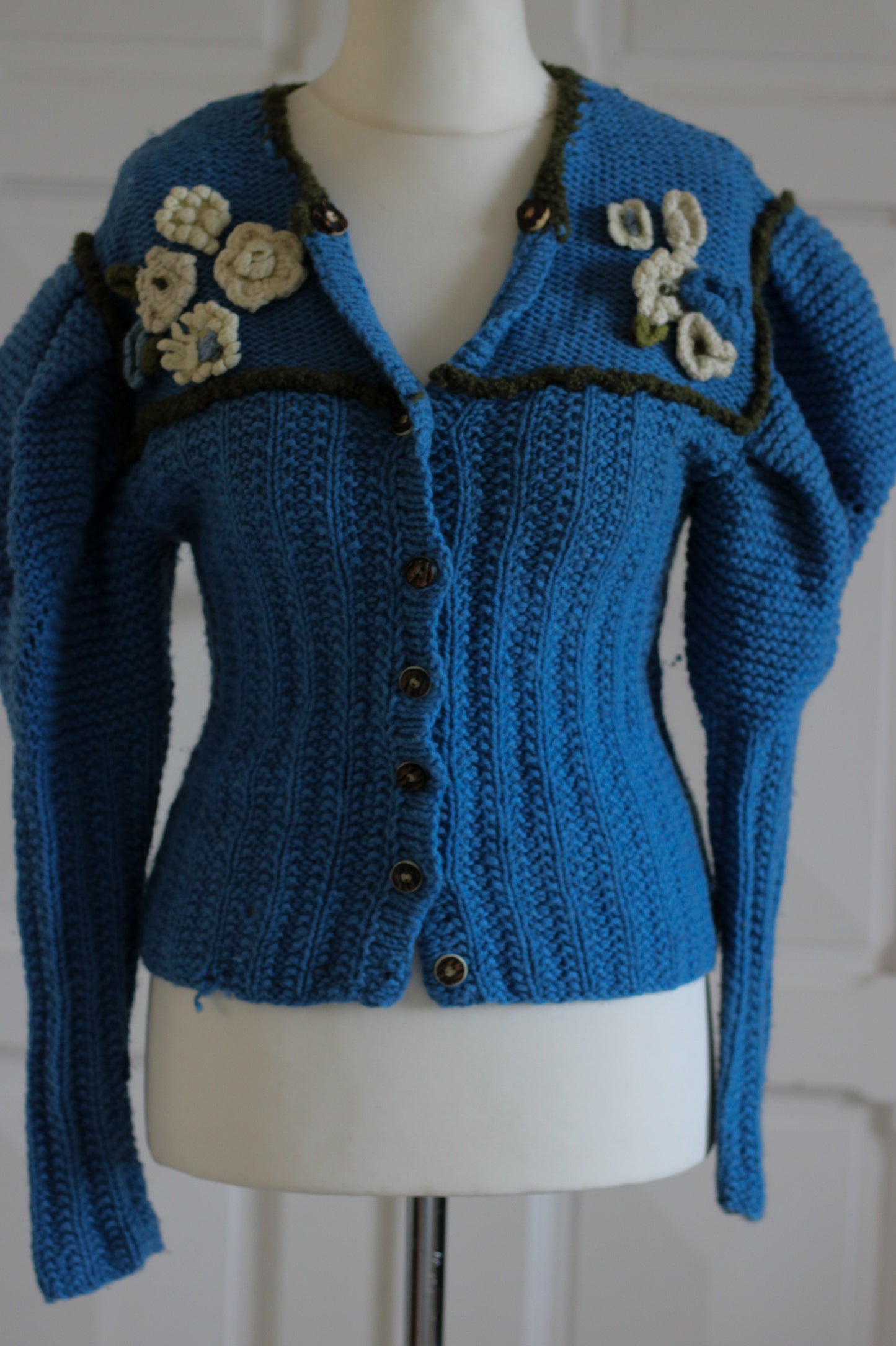 Fait main cardigan tricot