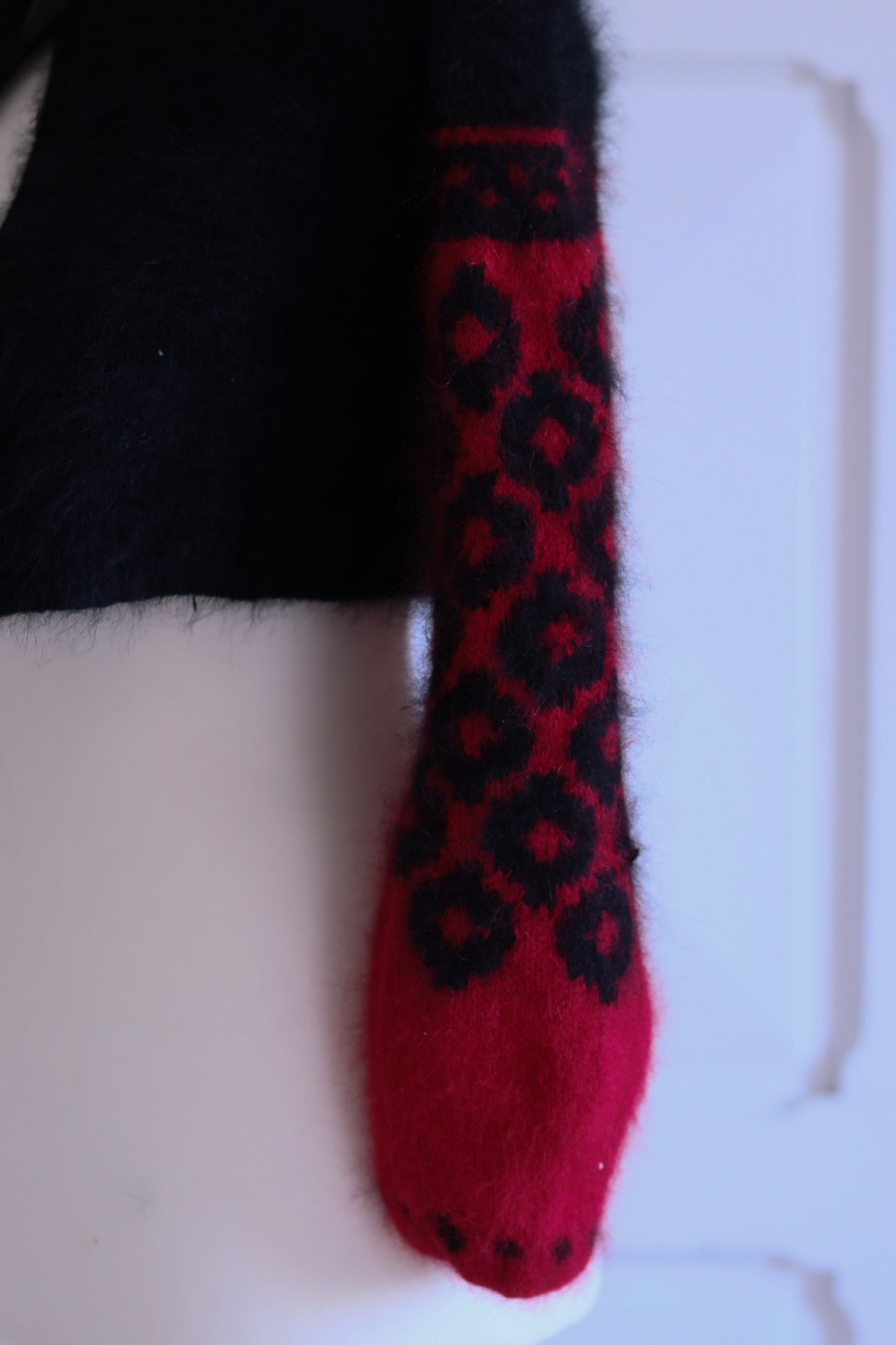 Fait main boléro vintage en mohair