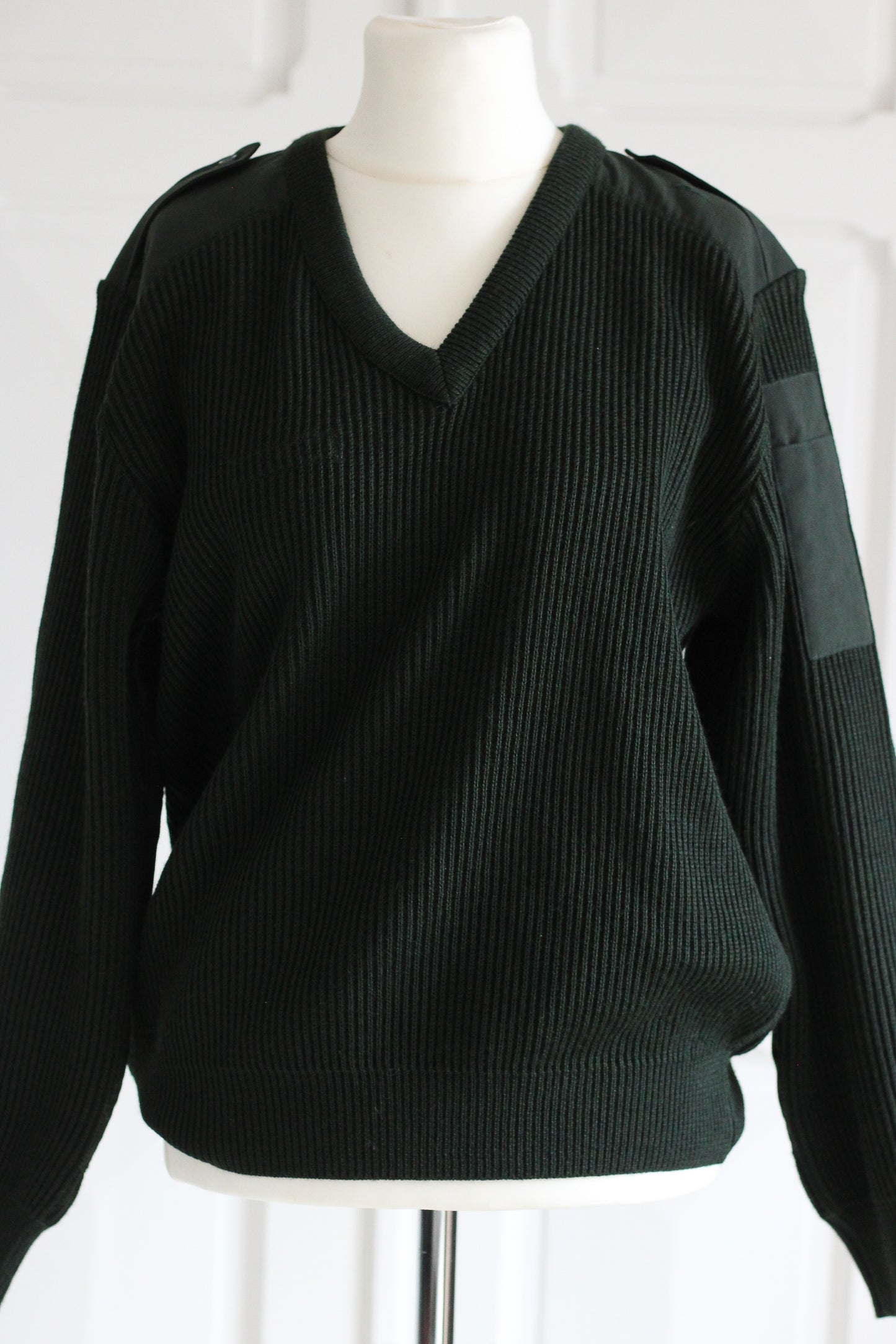 Pull armée en laine