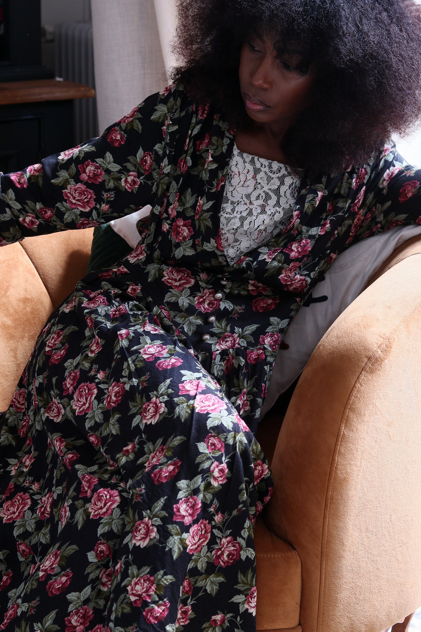 Dawn Joy robe à motifs floral