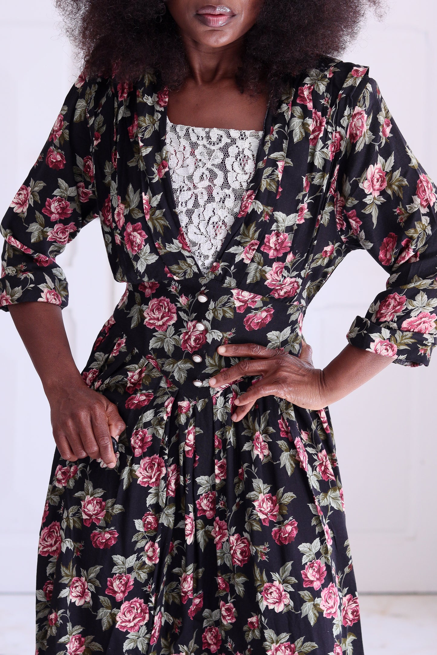Dawn Joy robe à motifs floral