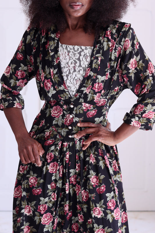 Dawn Joy robe à motifs floral