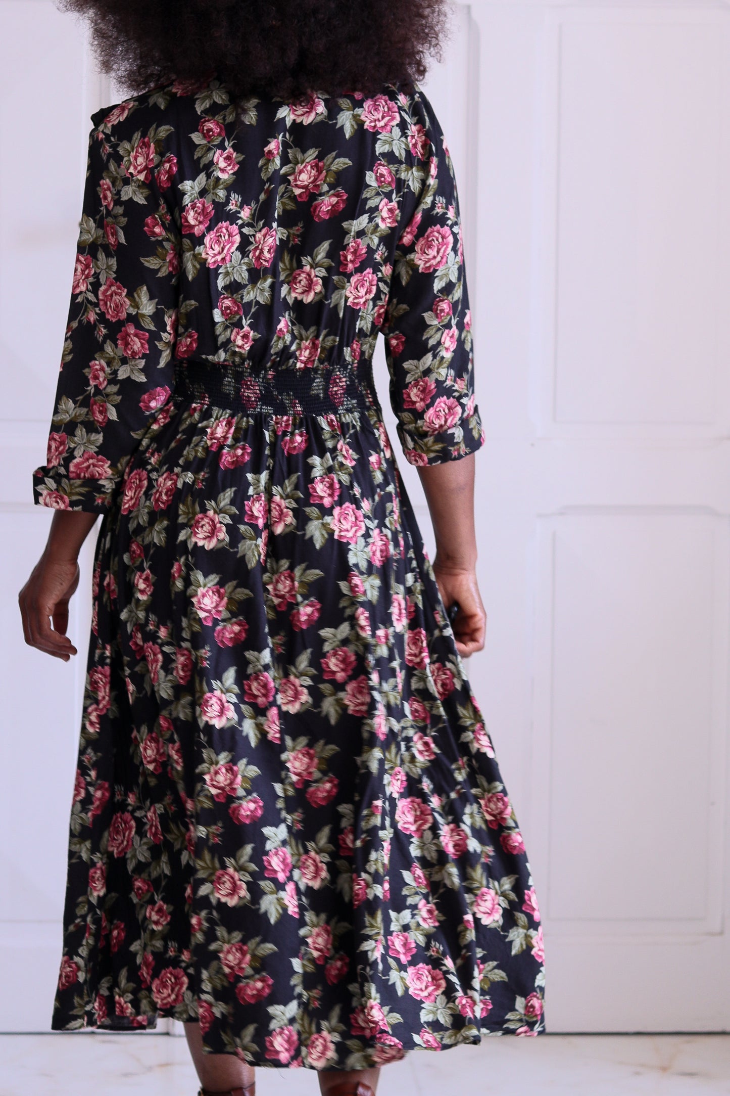 Dawn Joy robe à motifs floral