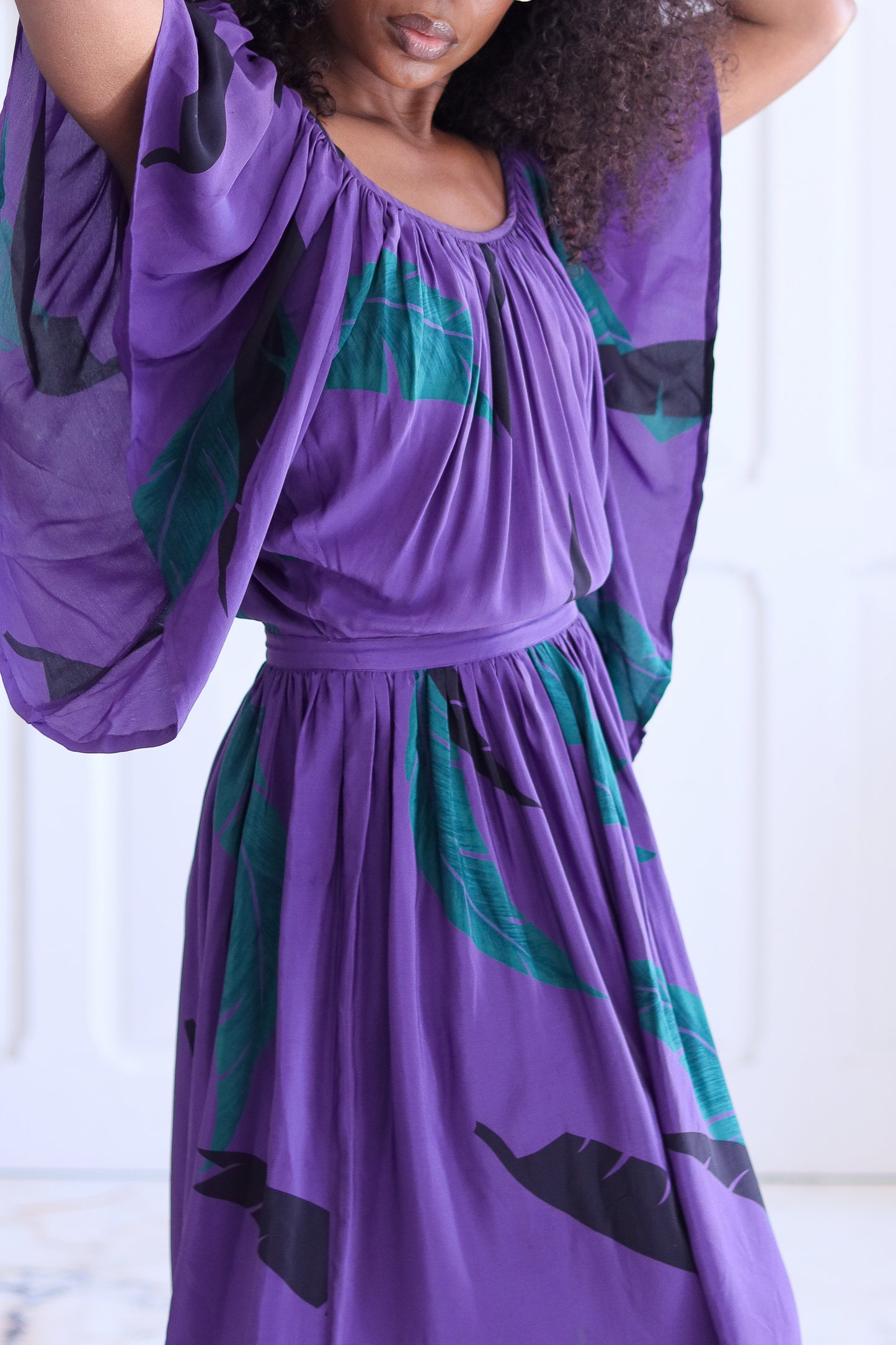 Fenn Wright & Manson robe en soie