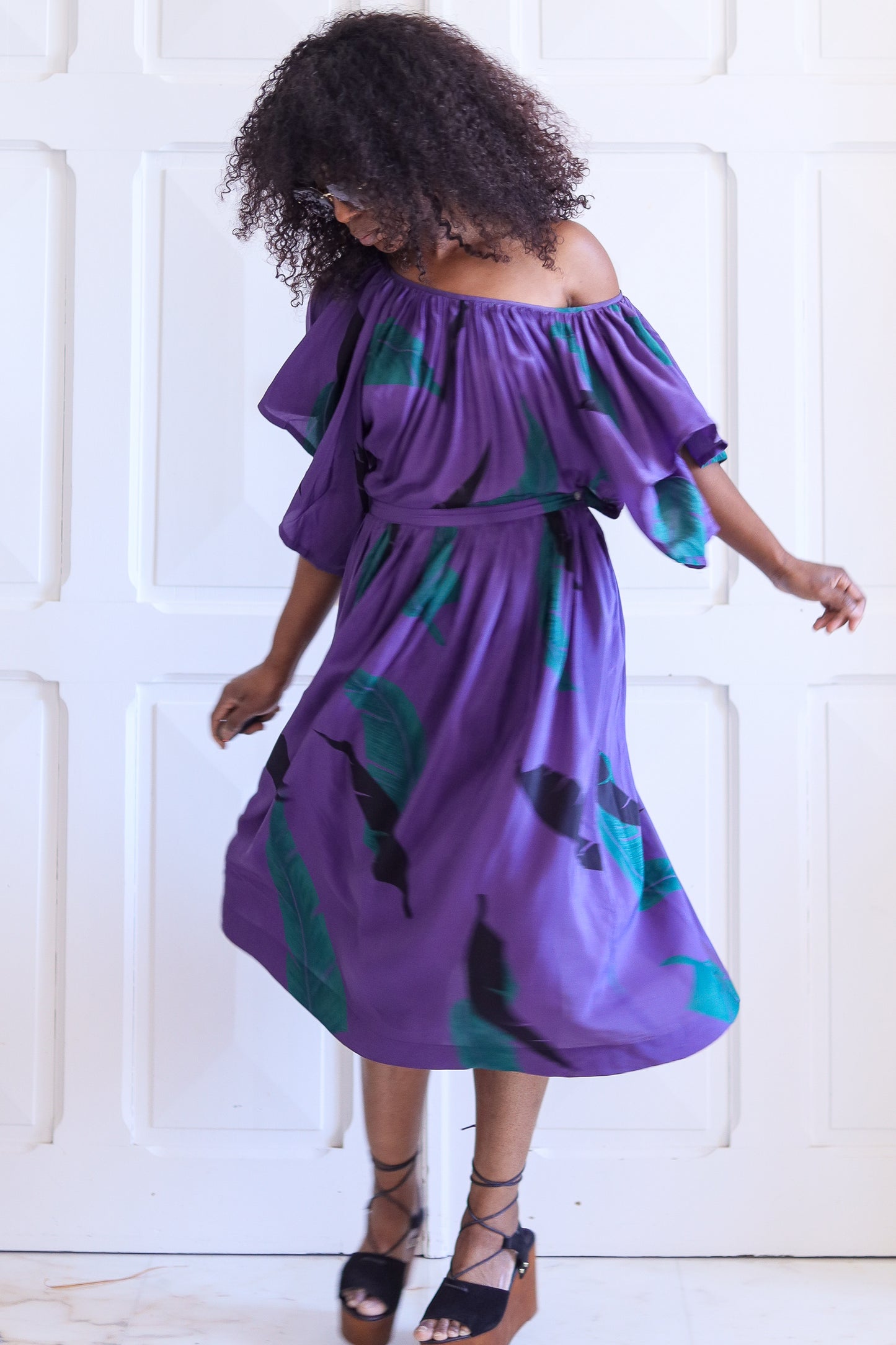Fenn Wright & Manson robe en soie