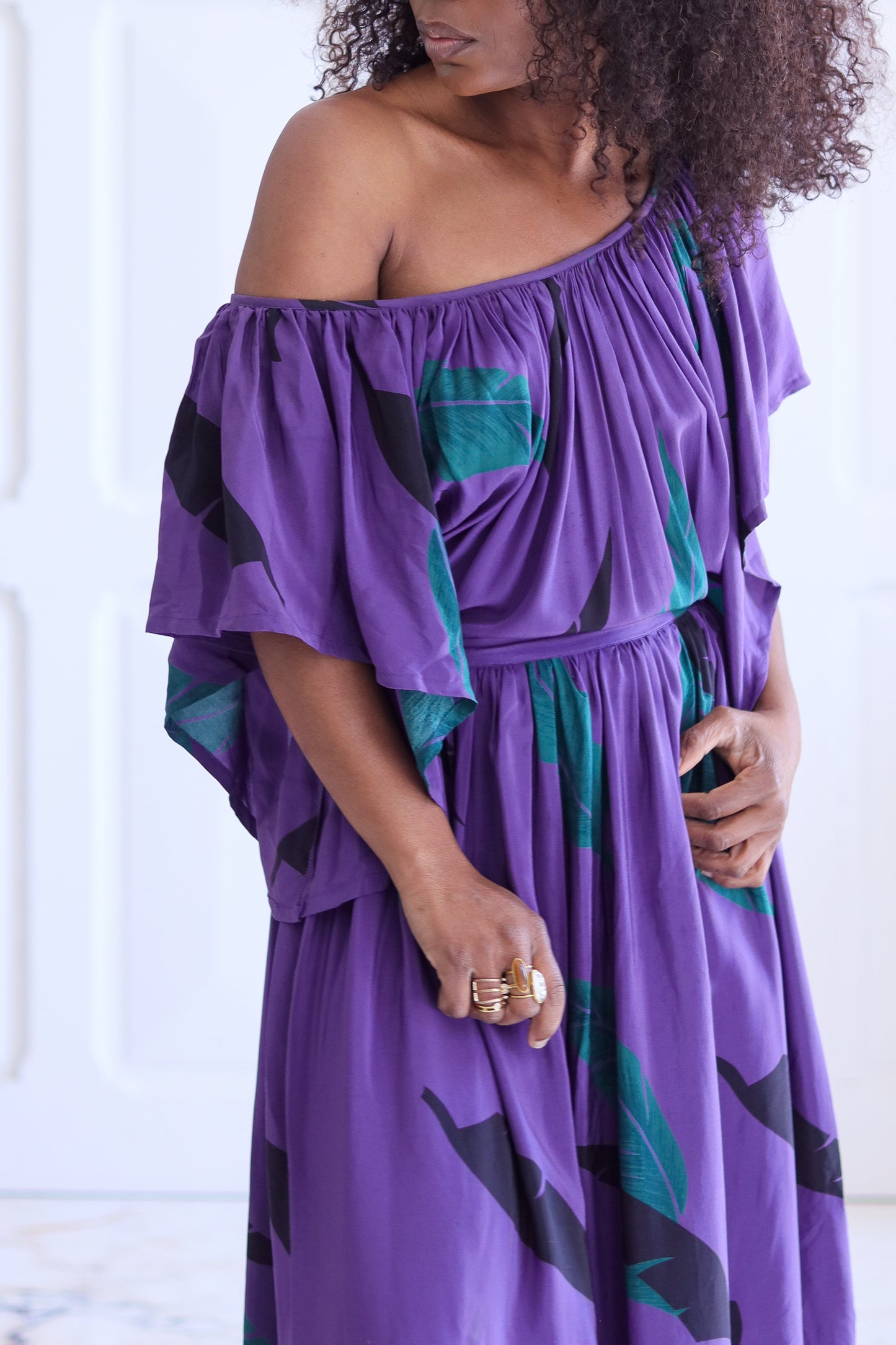 Fenn Wright & Manson robe en soie