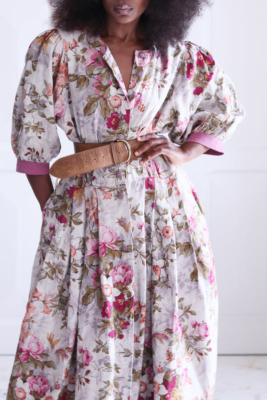Isola robe autrichienne à motifs