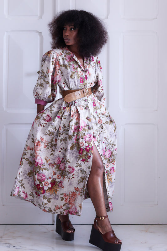 Isola robe autrichienne à motifs