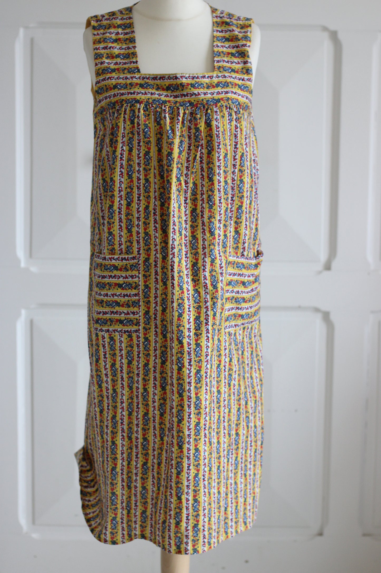 Robe d'intérieur vintage à motifs